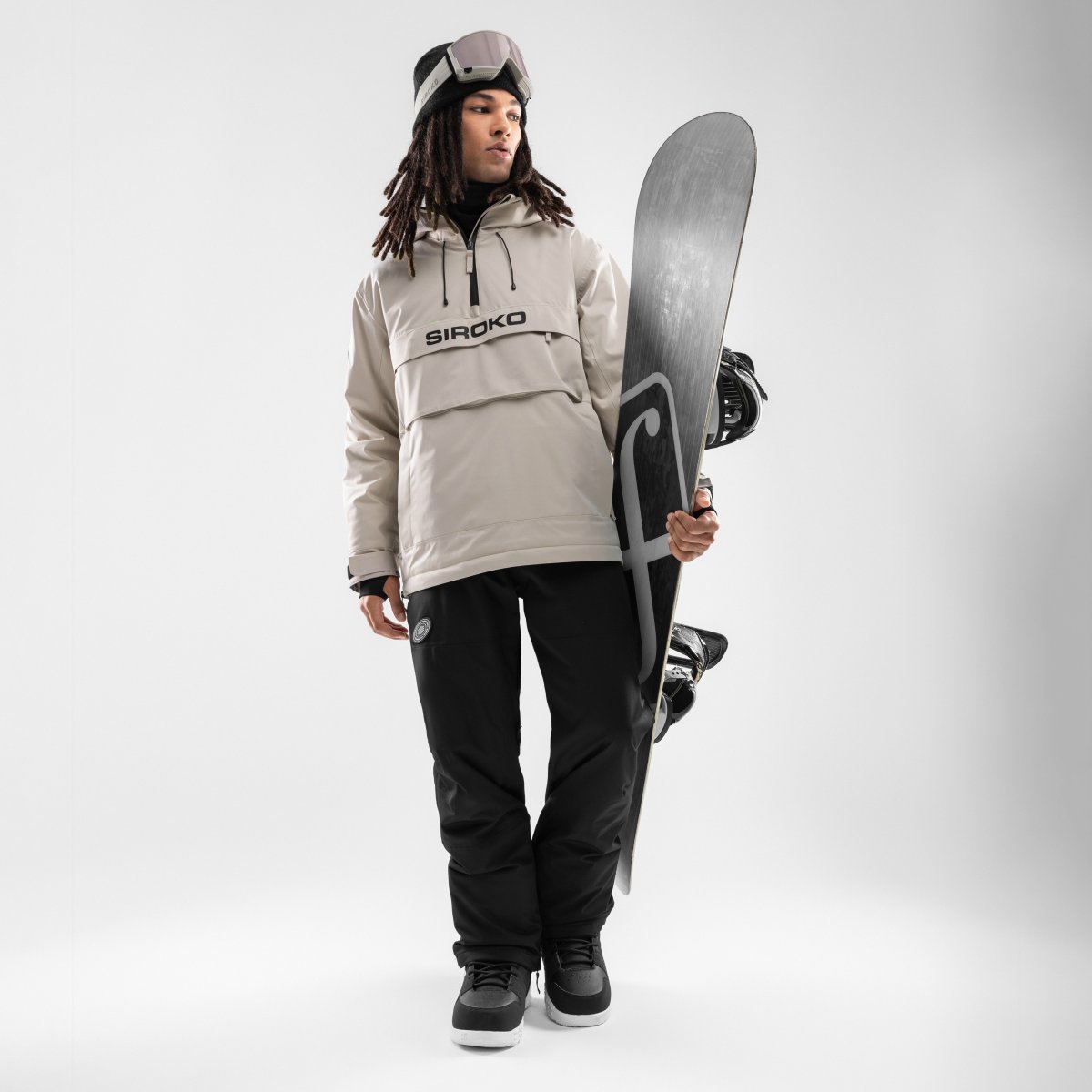 Casaco para Snow e Ski W6 Eriz Siroko Castanho-3