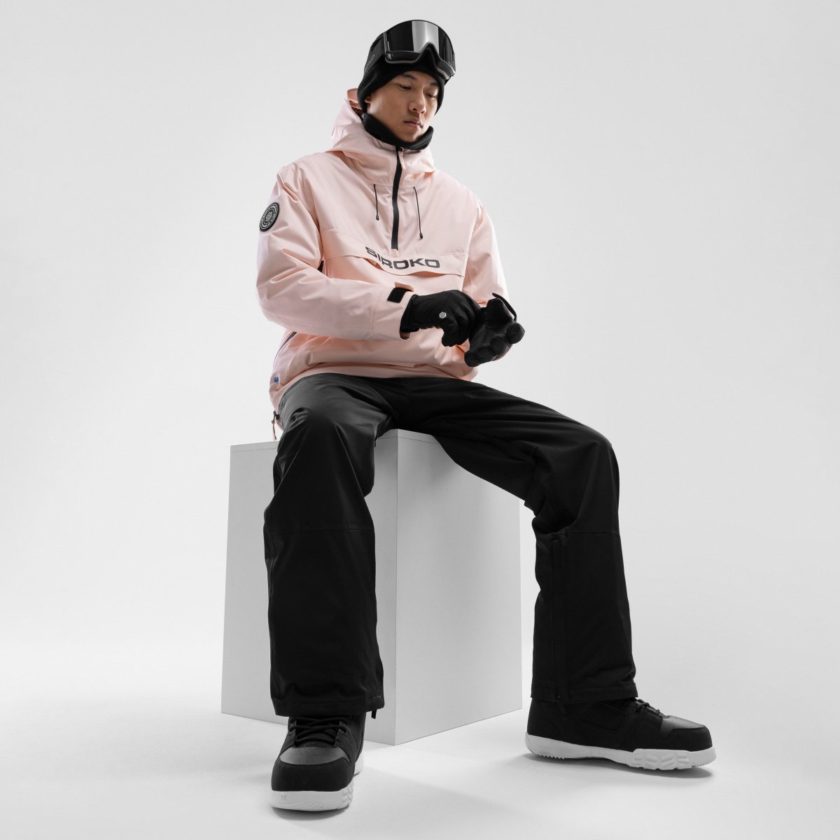 Casaco para Snow e Ski W6 Flims Siroko Rosa-3