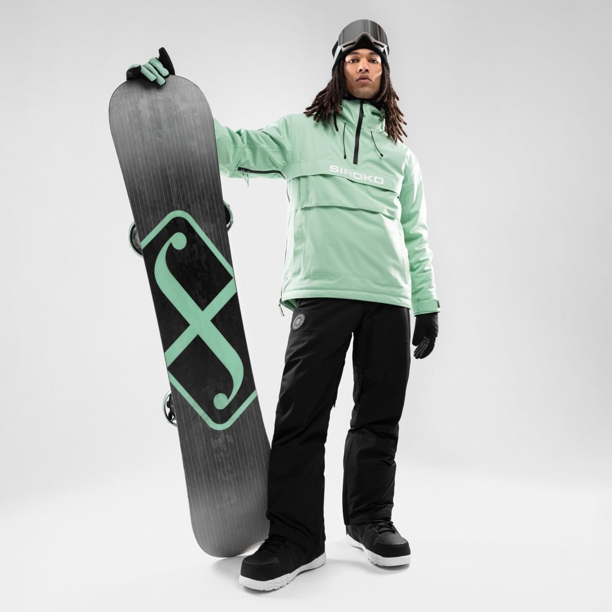 Casaco para Snow e Ski W6 Elm Siroko Verde-3