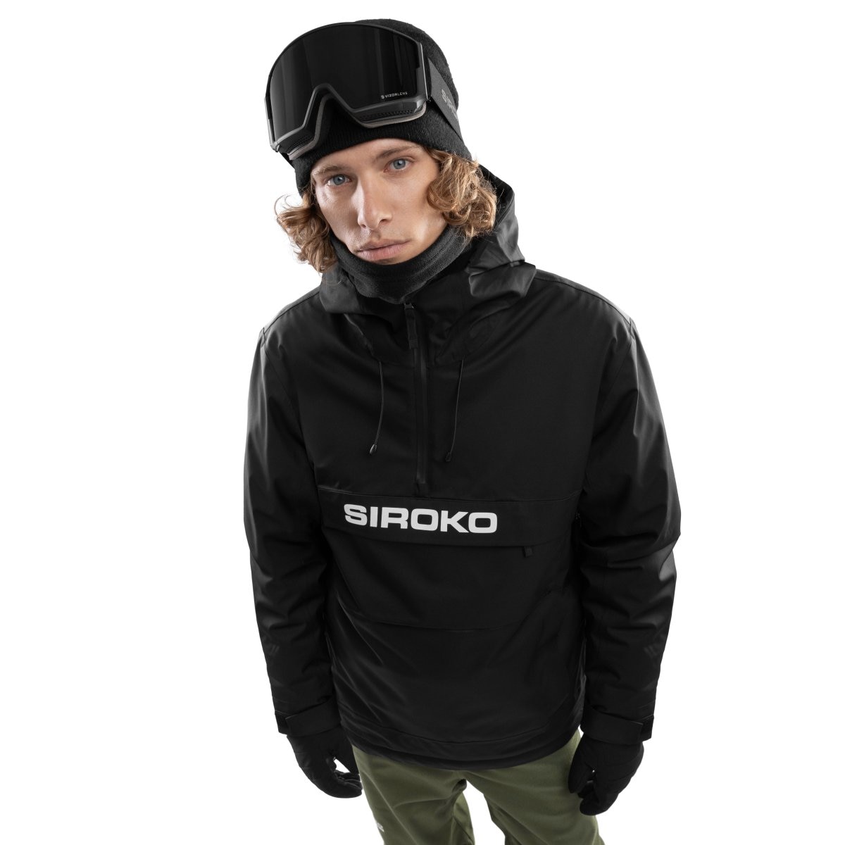 Casaco para Snow e Ski W6 Bruson Siroko Preto-1