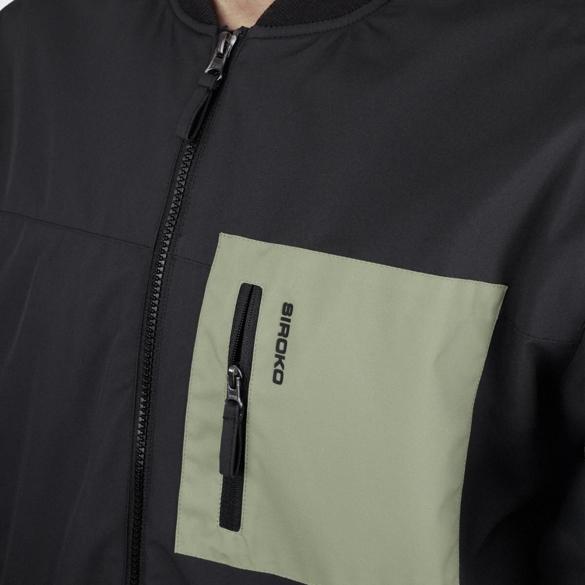 Casaco Bomber Insulada Montanha Sarek Black Siroko Preto-4