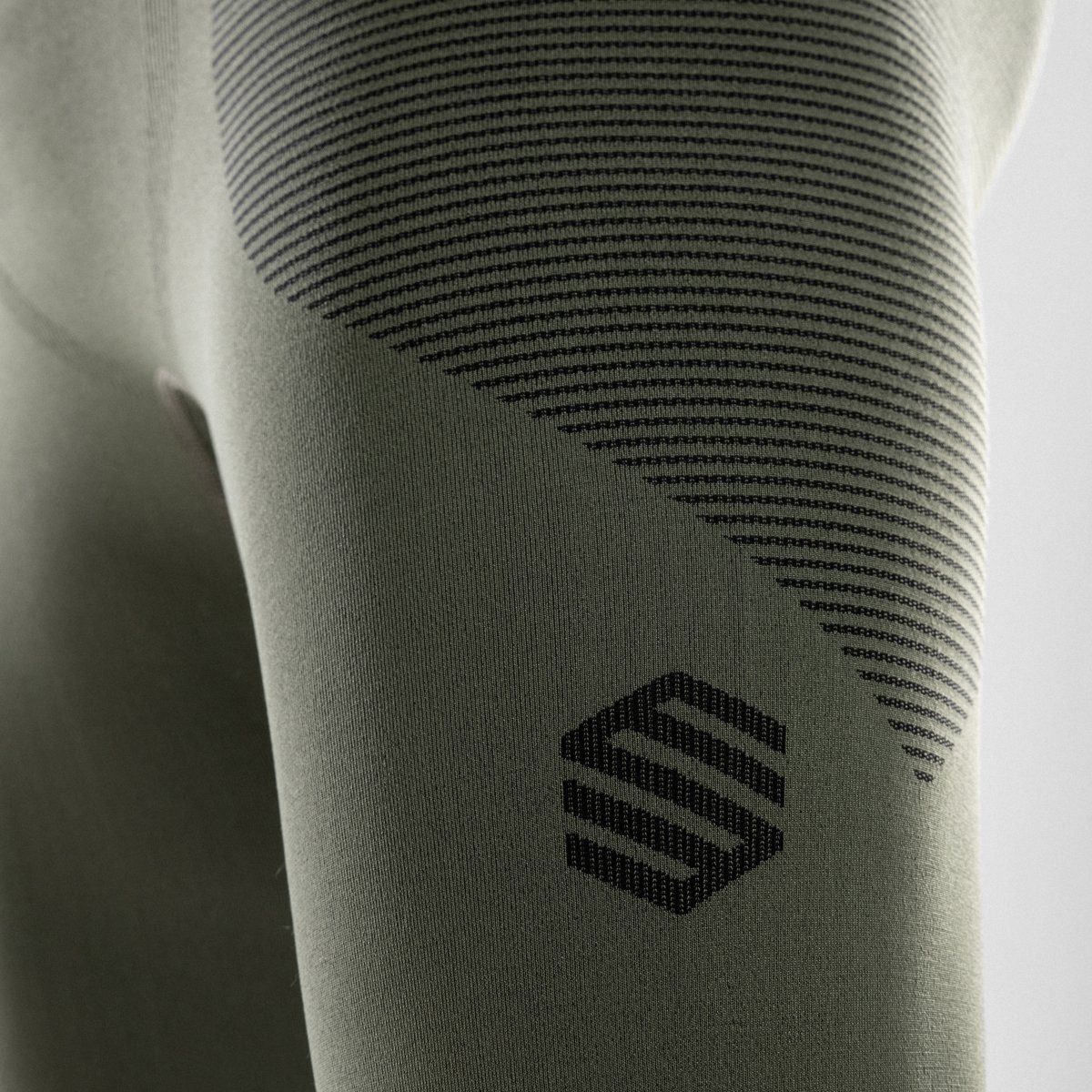 Leggings Compresivos Ski e Neve Method Siroko Verde-4