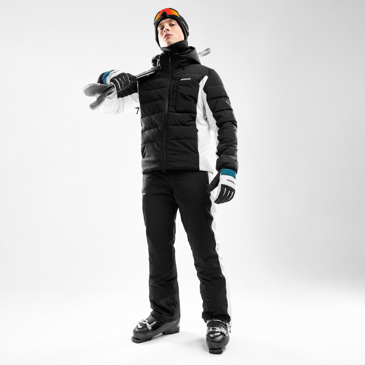 Calças de Ski P3 Baridi Siroko Preto-3