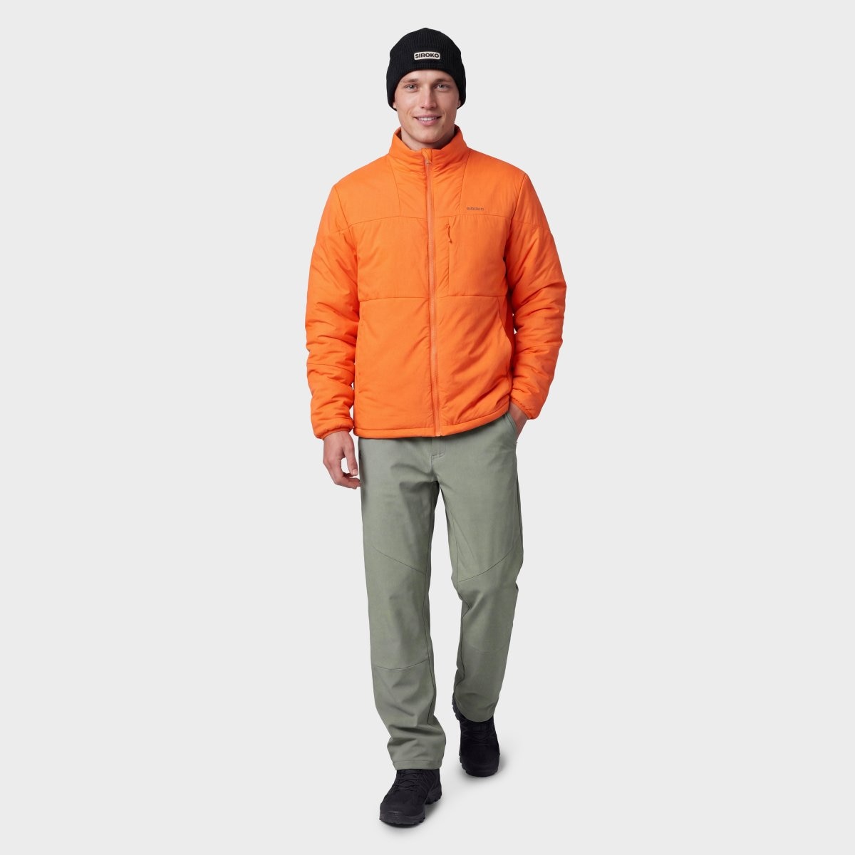 Casaco Insulado Ultraligeiro Montanha Triglav Orange Siroko Laranja-3