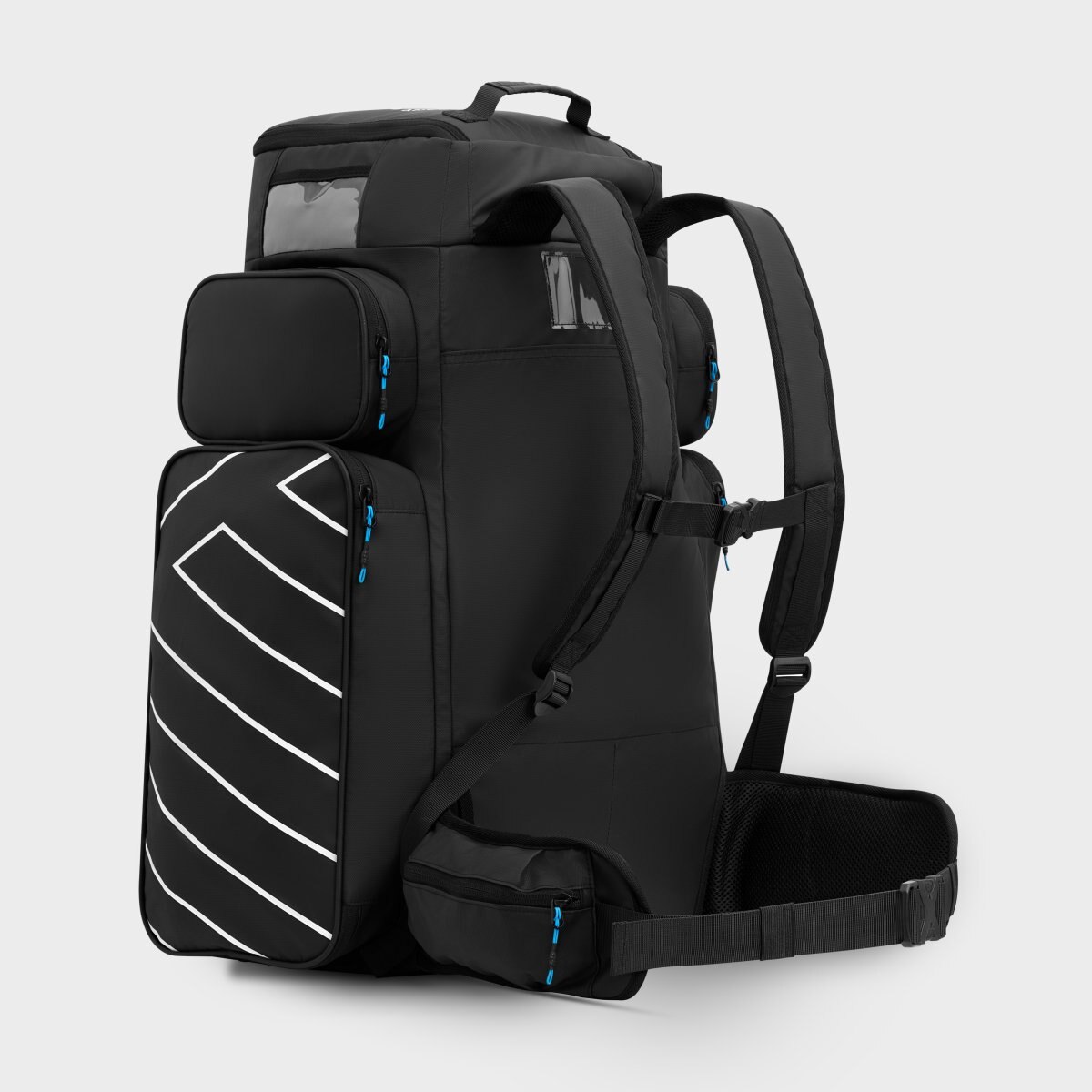Mochila de Viagem 40l Nieve Gentoo Siroko Preto-2