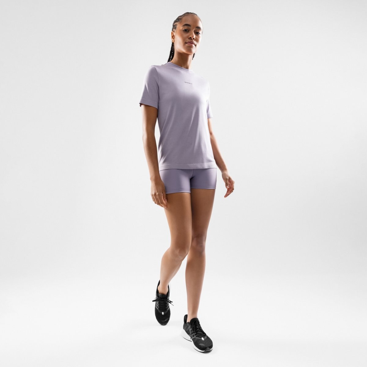 T-shirt de Treino Gym-techtshirts-w Siroko Lilás-3