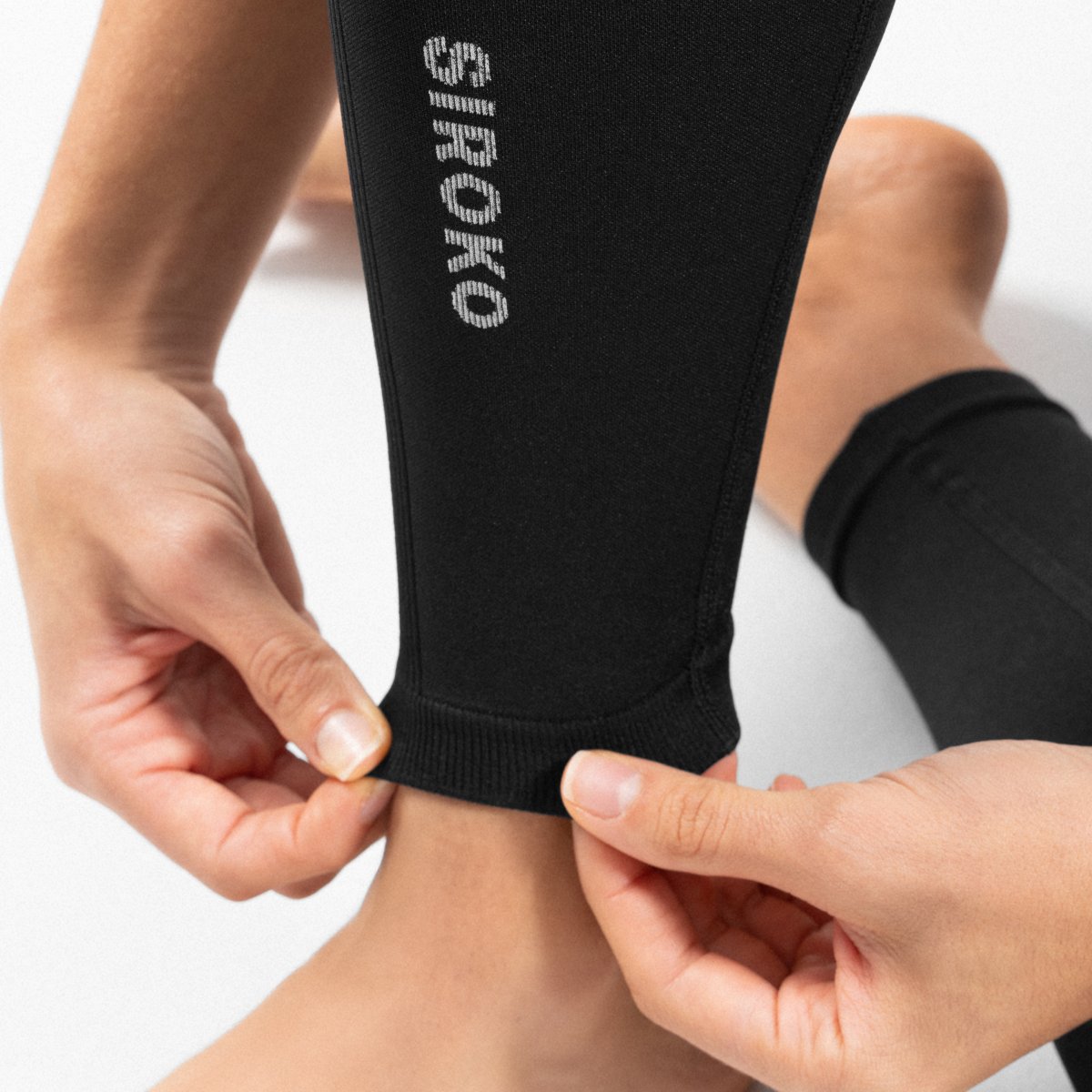 Leggings sem Costuras Gym-seamlessleggings Siroko Preto-5