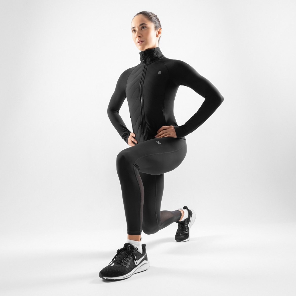 Leggings Compridas Running Gym-runningleggings-w Siroko Preto-3