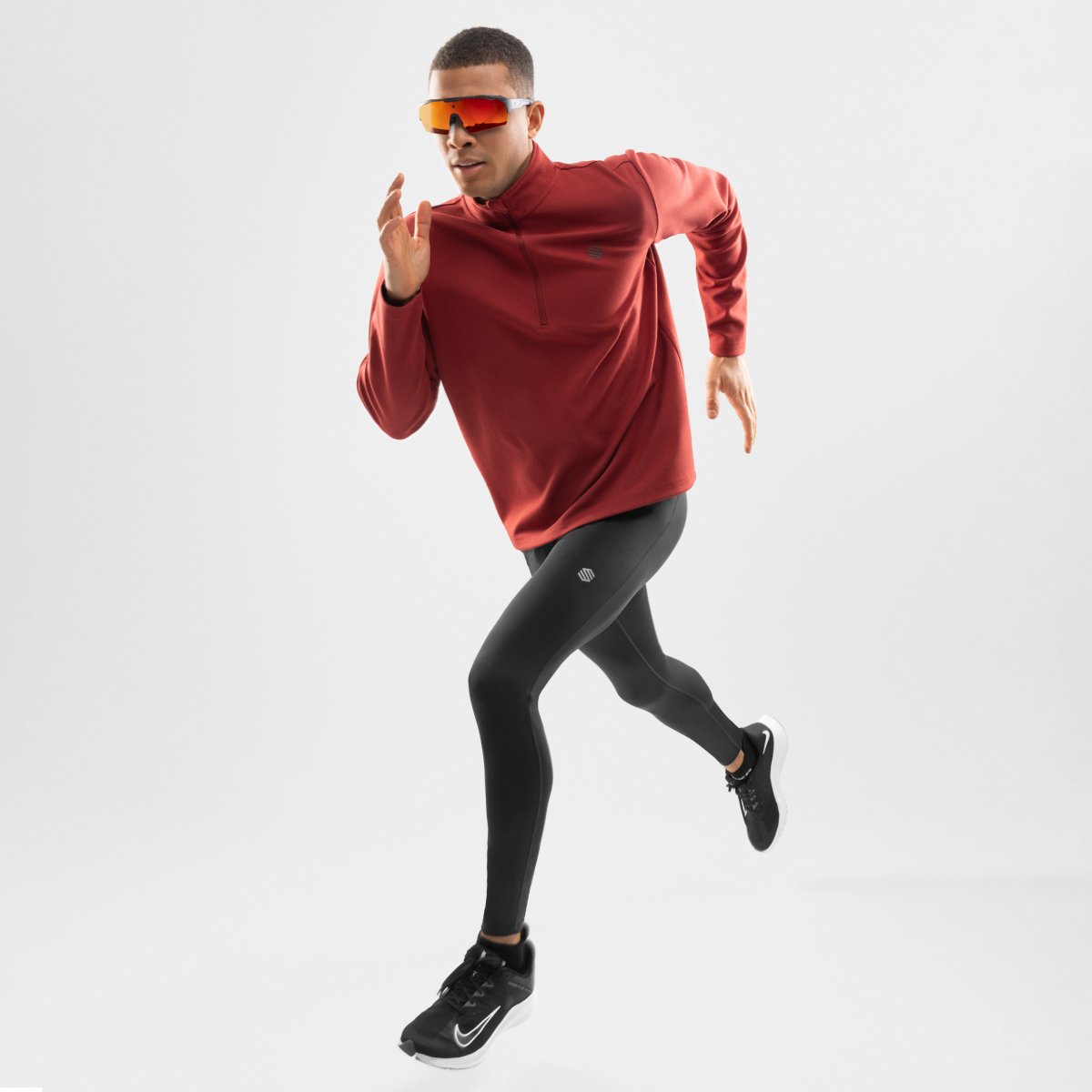Leggings Compridos Running Gym-runningleggings- Siroko Preto-3