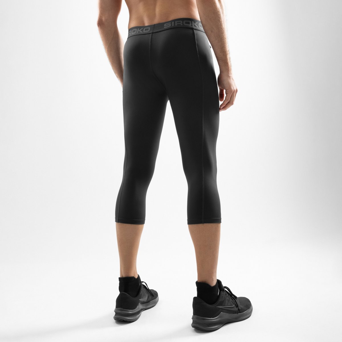 Leggings Desportivas Gym-runningleggings- Siroko Preto-2