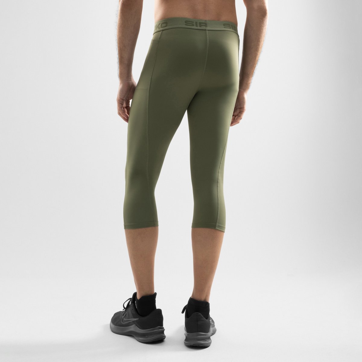 Leggings Desportivas Gym-runningleggings- Siroko Verde-militar-2