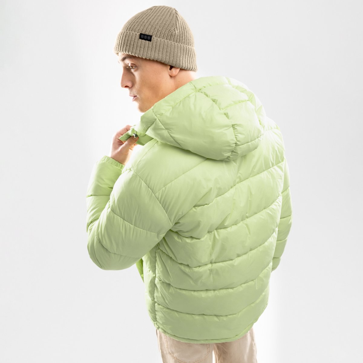 Casaco Acolchoado Kale Siroko Verde-2