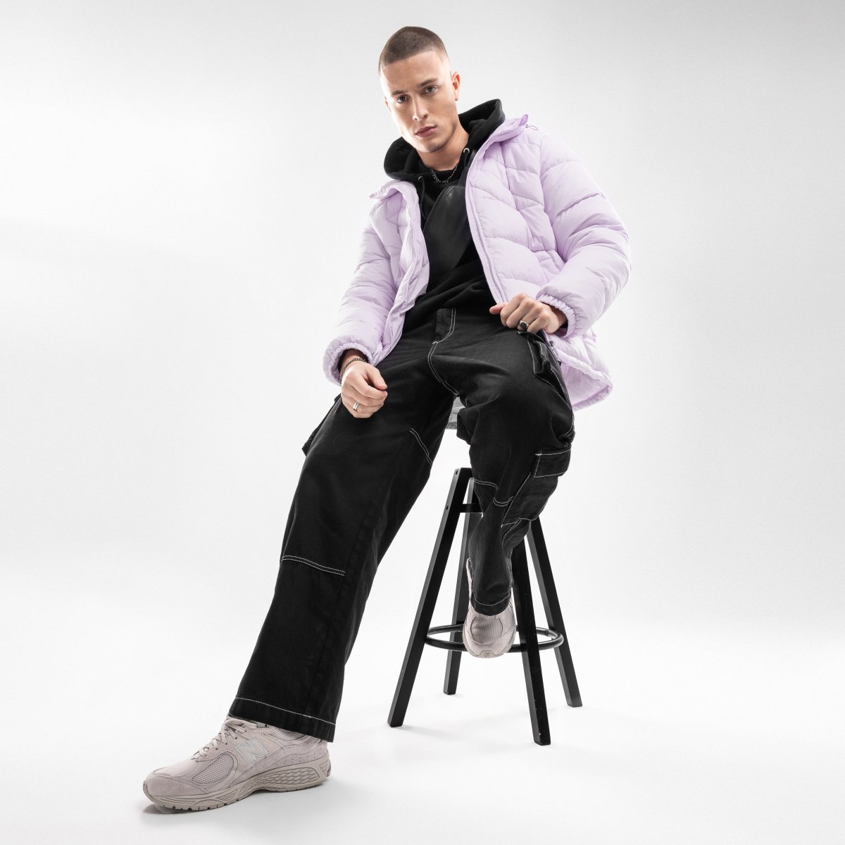 Casaco Acolchoado Pop Siroko Roxo-3