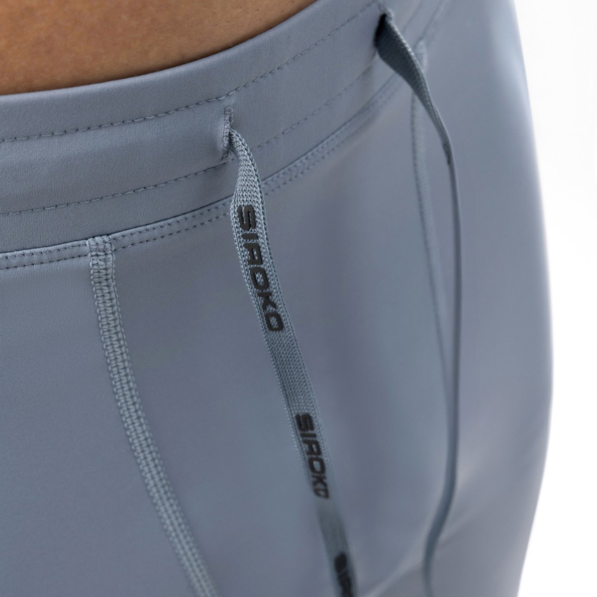 Leggings Desportivas Curtas Gym-bikershorts Siroko Azul-claro-4