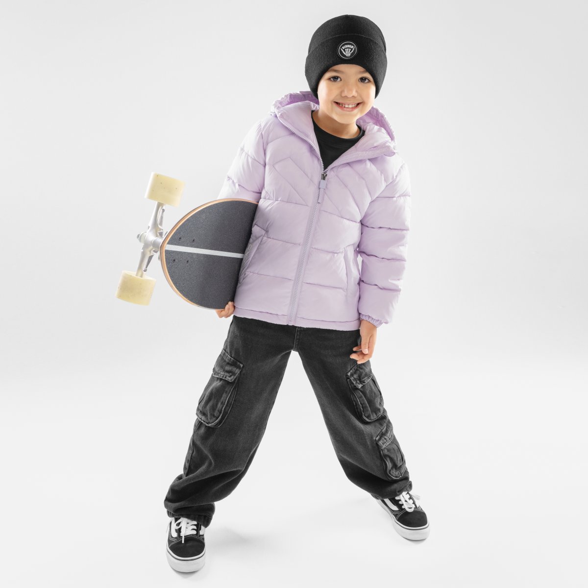 Casaco Acolchoado Lifestyle Infantil Mousse Siroko Roxo-3