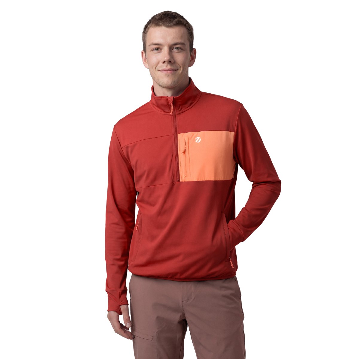 Sweatshirt Polar Montanha Platte Siroko Vermelho-1