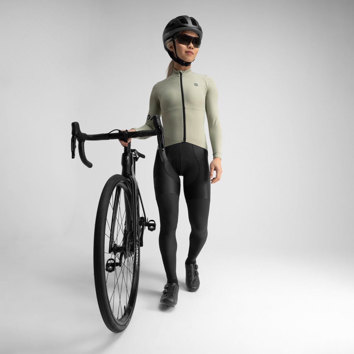 Maillot Térmico Ciclismo de Manga Comprida M7 Siroko Verde-claro-3