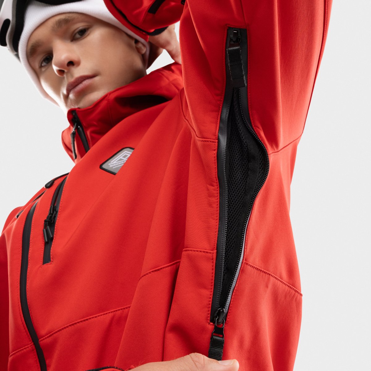 Casaco para Snowboard/ski W2 Siroko Vermelho-6