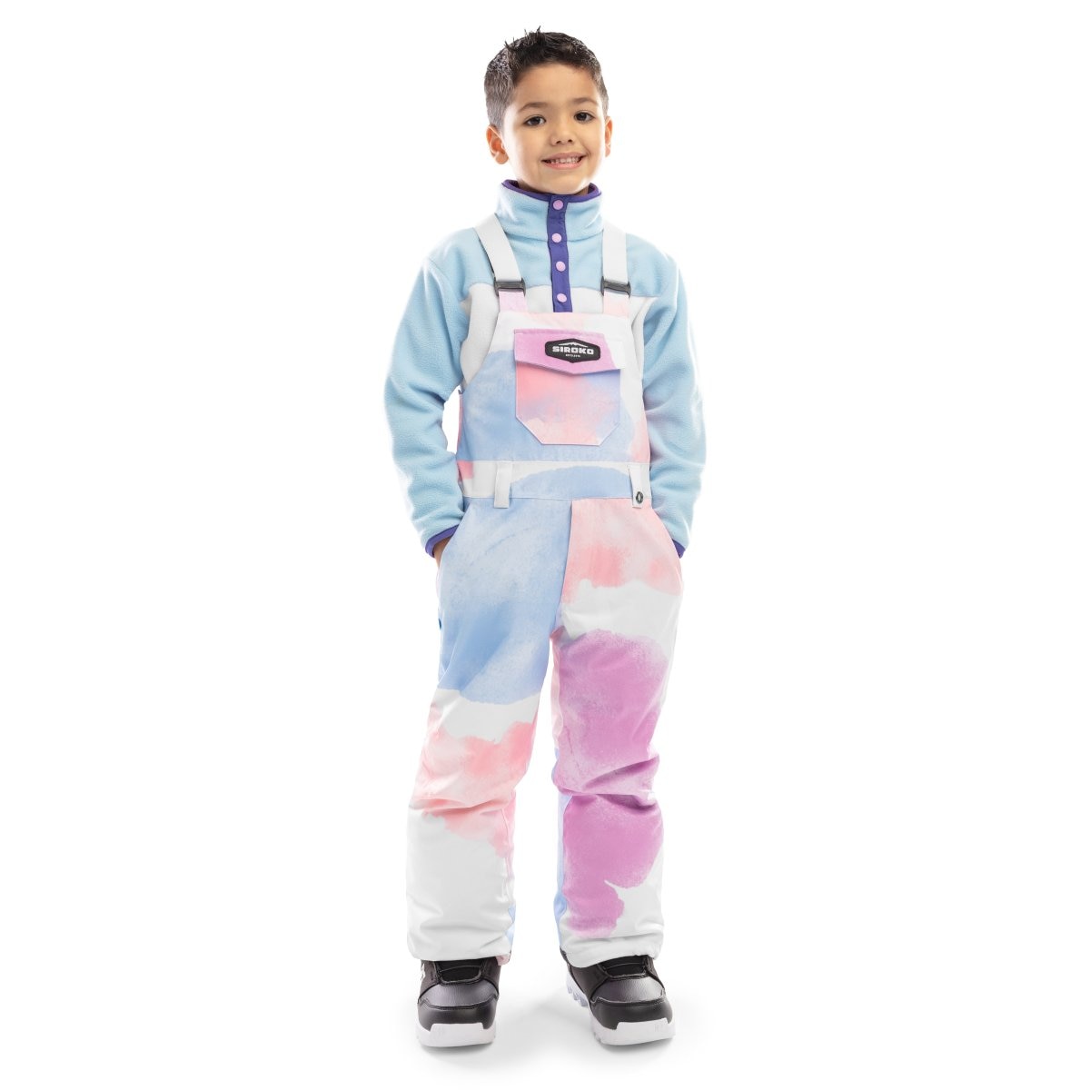 Jardineira Ski e Neve Infantil Kb1 Jazzy Siroko Multicolor-1