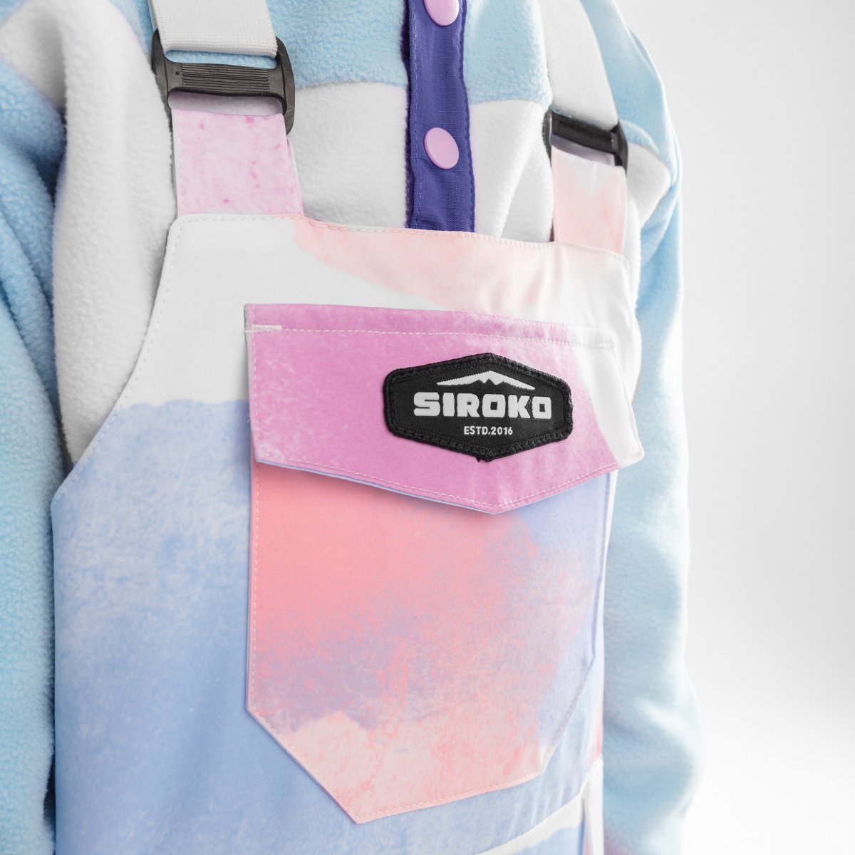Jardineira Ski e Neve Infantil Kb1 Jazzy Siroko Multicolor-4