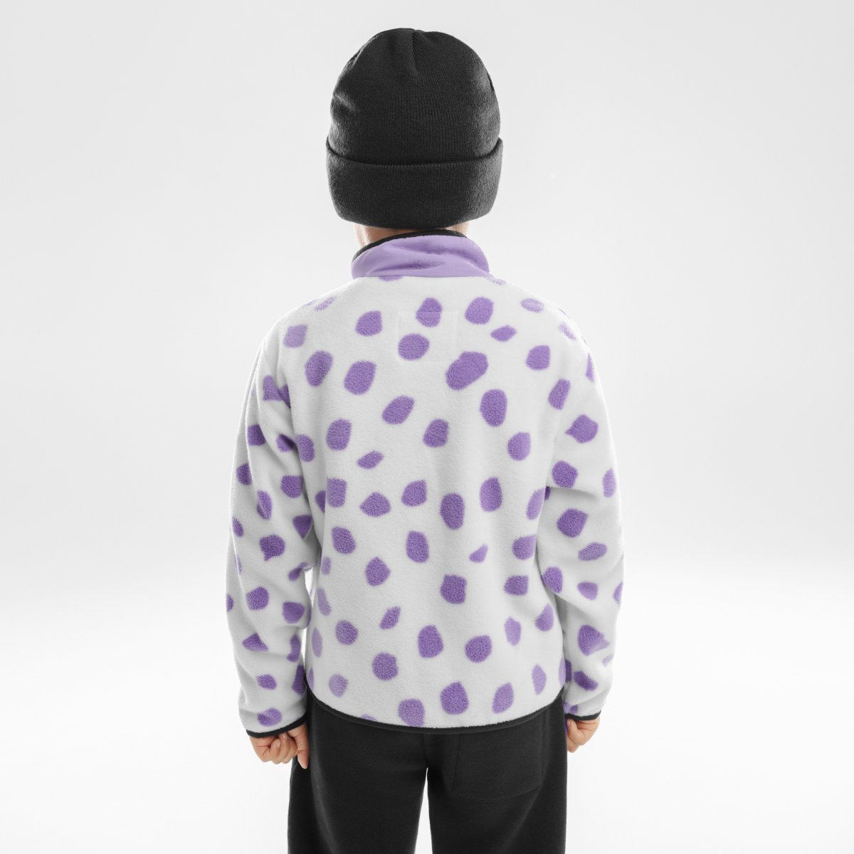 Casaco Polar Infantil Popsicle Siroko Branco-2