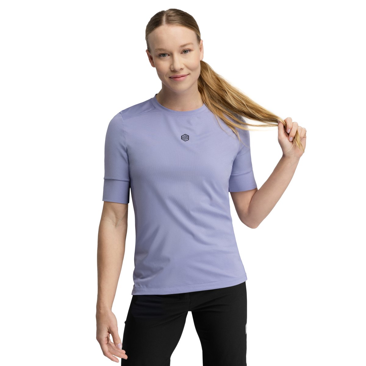 T-shirt de Gravel Siroko Roxo-1