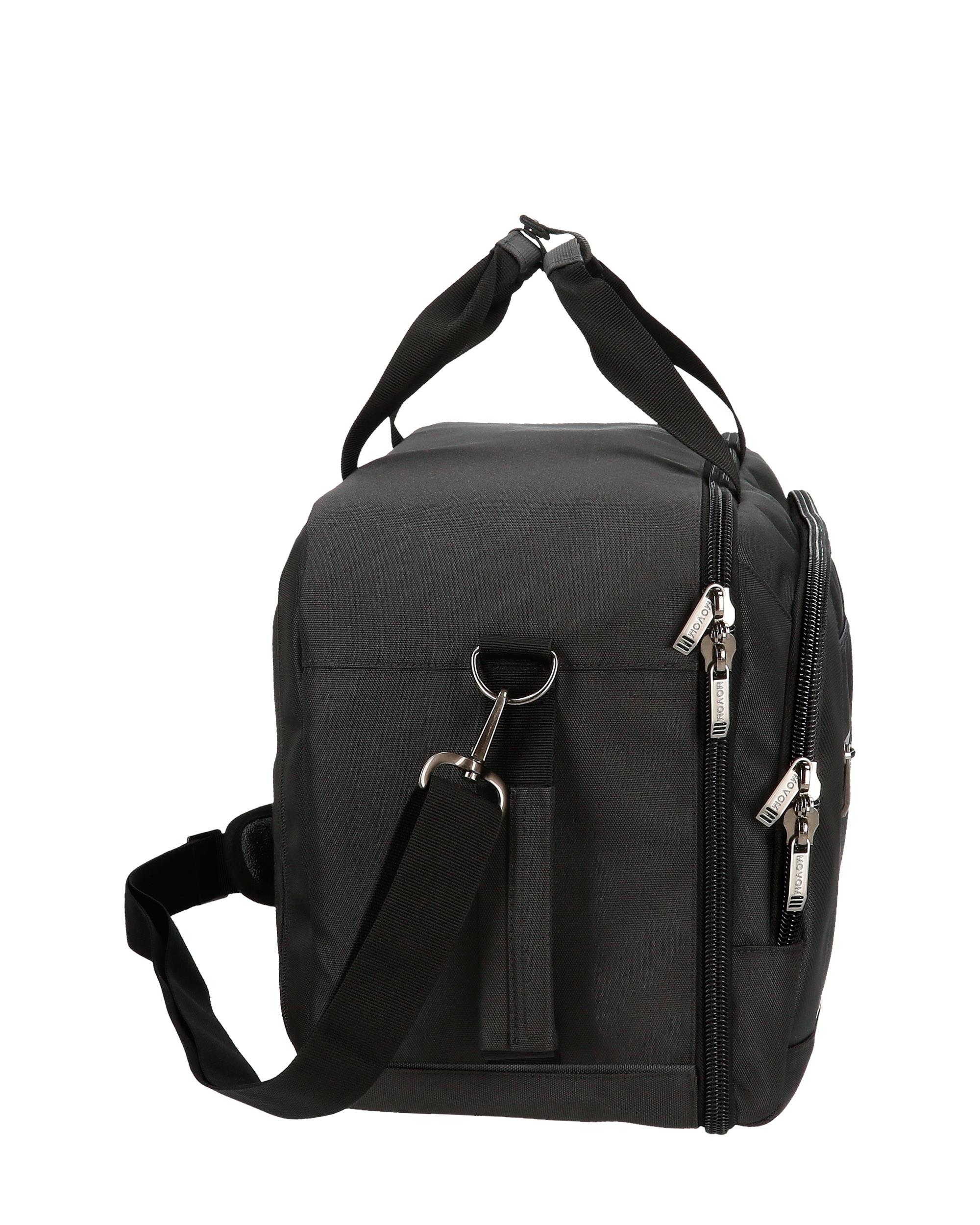 Mala de Viagem - Mochila Movom Trimmed Azul em Poliéster com Capacidade de 20l Preto-2