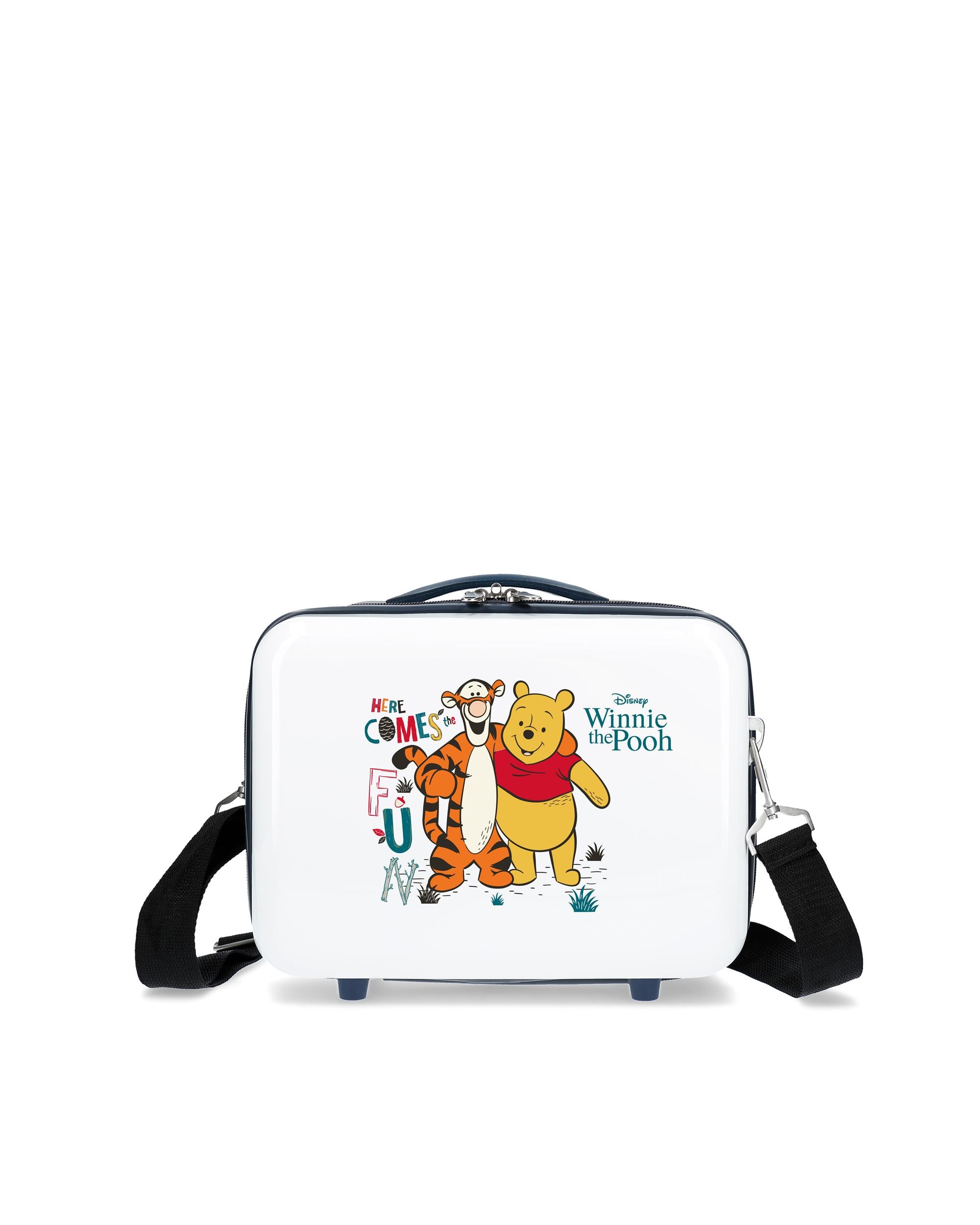 Necessaire Infantil Abs Winnie & Tigger com Capacidade de 9l Branco-1