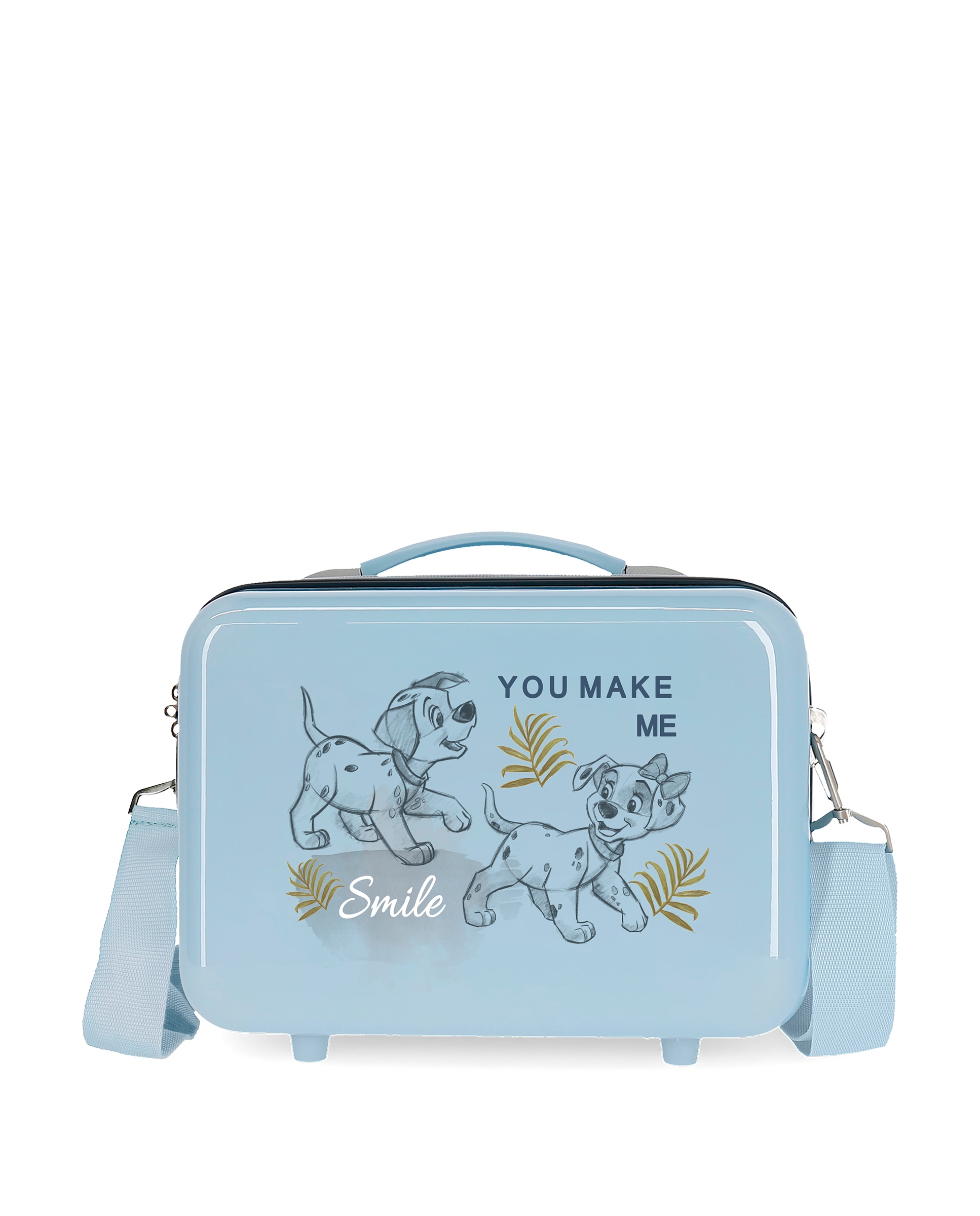 Necessaire Infantil Abs Dálmatas com Capacidade de 9l Azul-claro-1