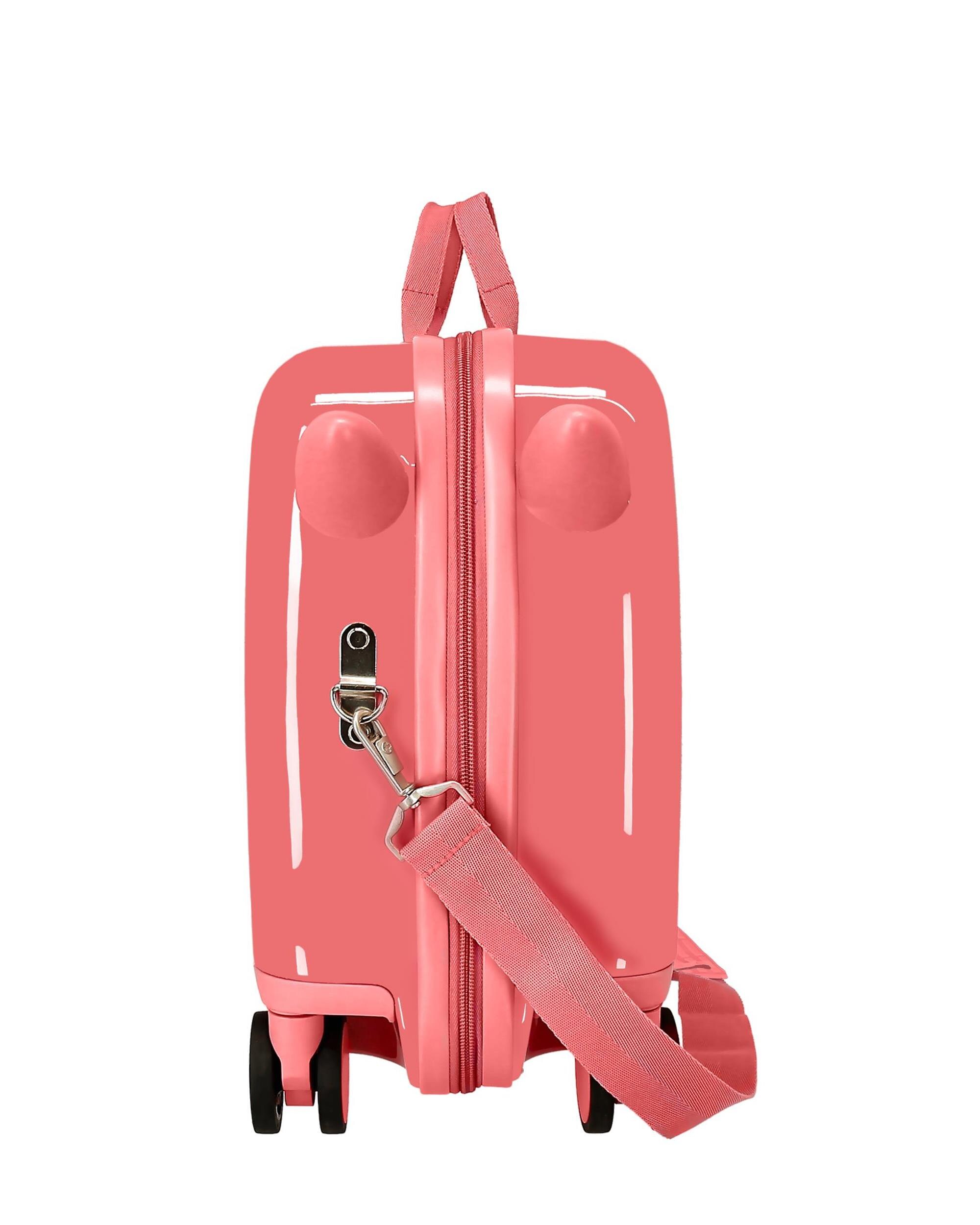 Mala Infantil 2 Rodas Multidirecionais Aristocats Better Together Rígida com Capacidade de 34l Vermelho-4