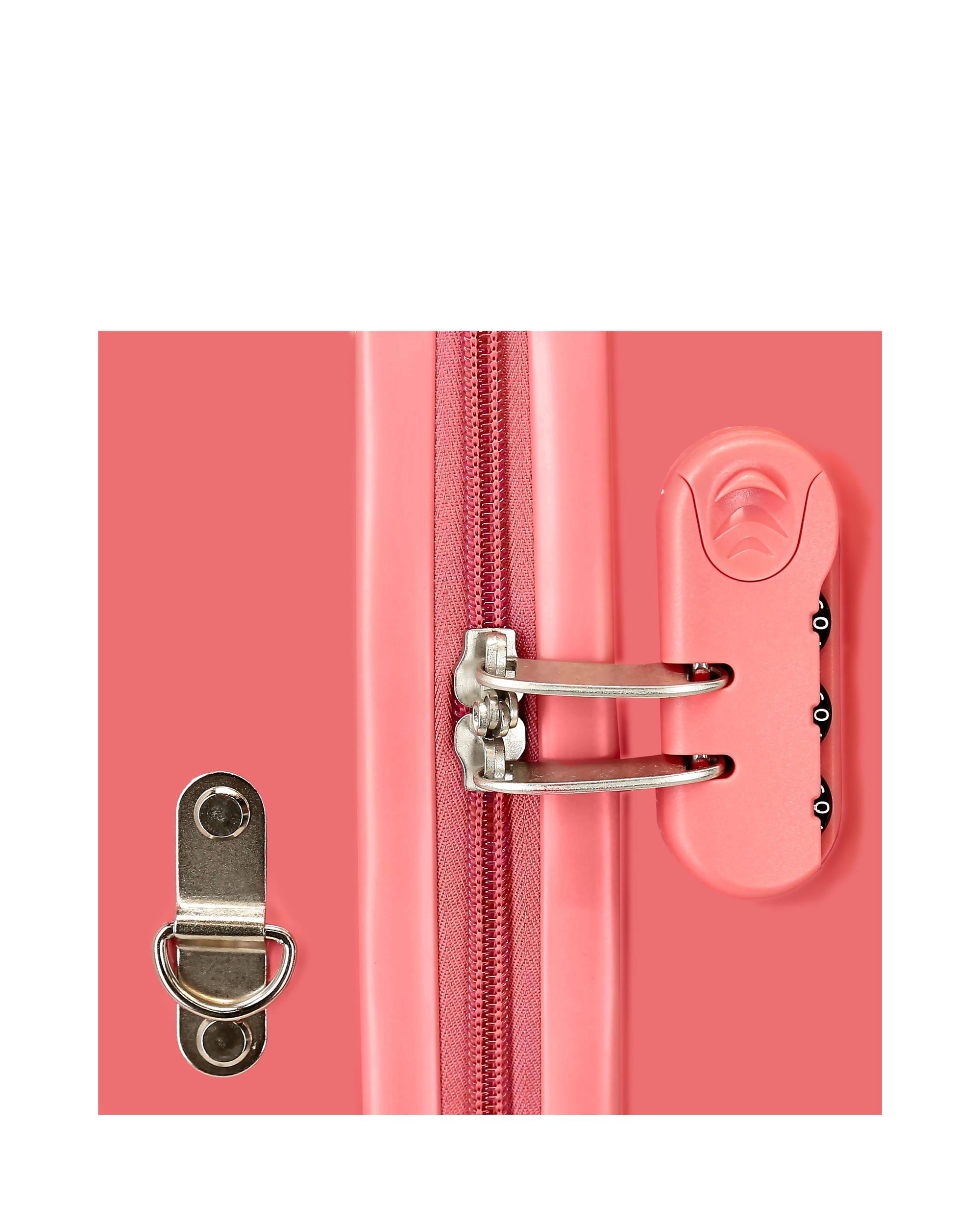 Mala Infantil 2 Rodas Multidirecionais Aristocats Better Together Rígida com Capacidade de 34l Vermelho-6
