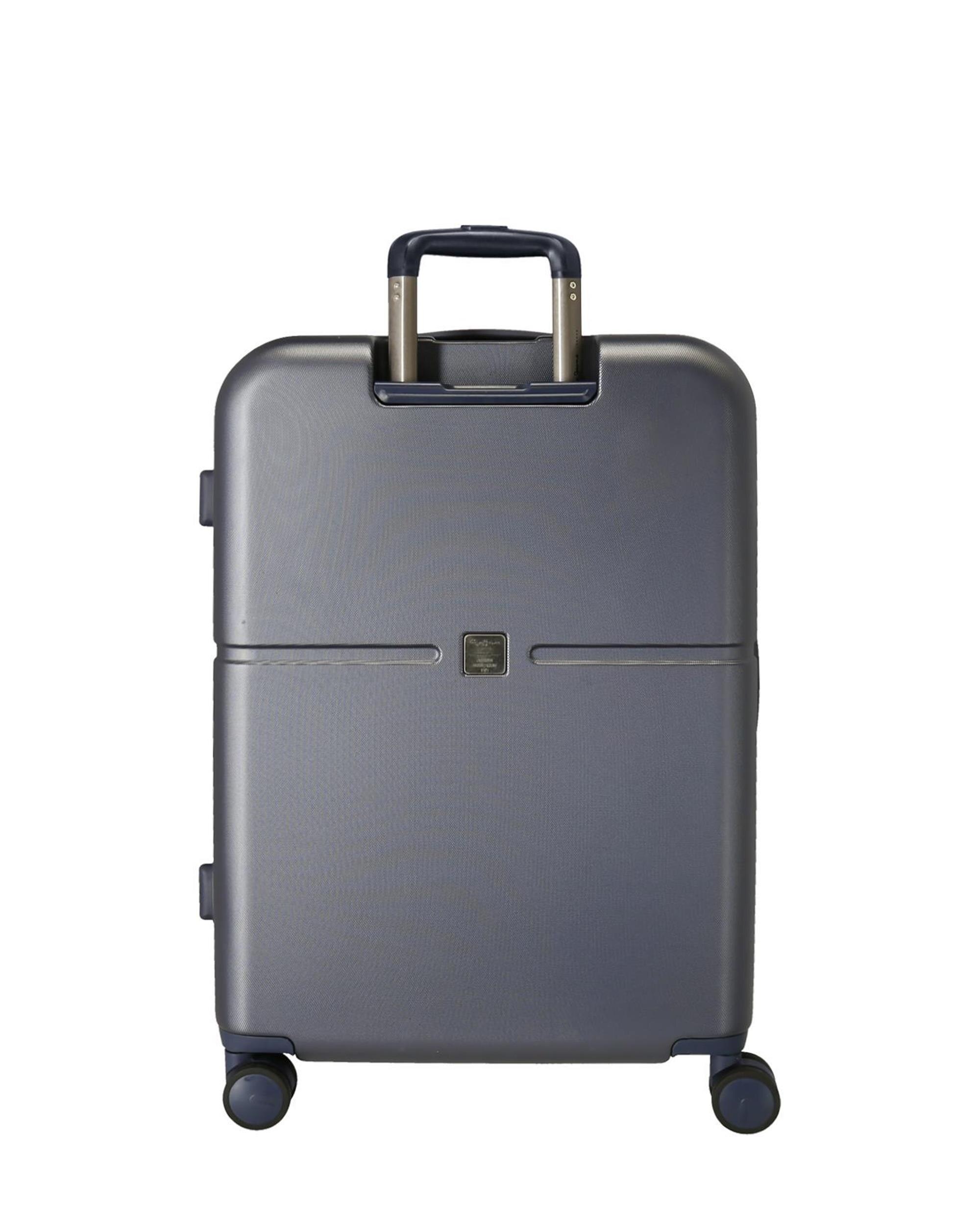 Conjunto de Malas (cabine e Média) Kay Rígidas com Capacidade de 116l Cinzento-3
