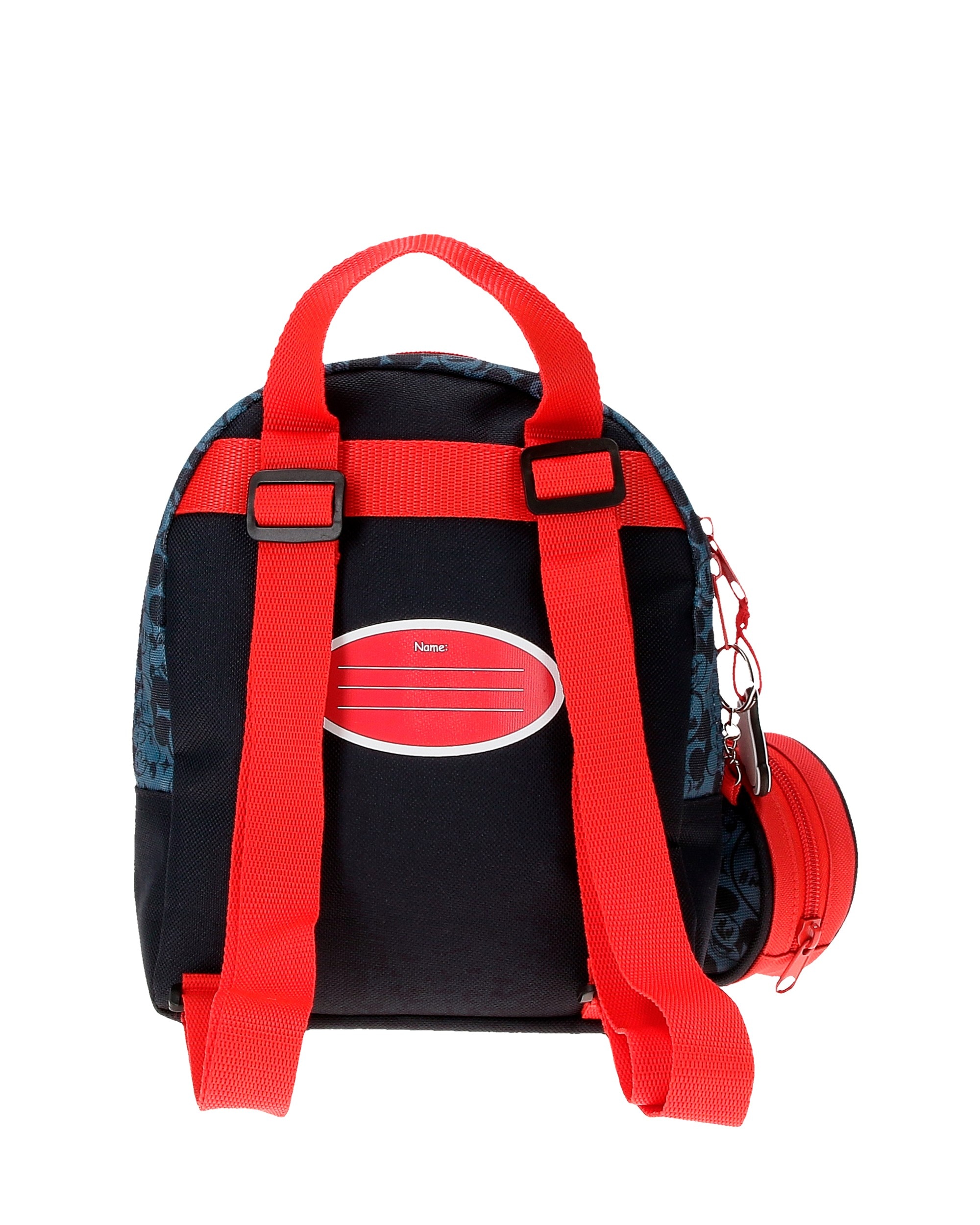 Mochila Disney Infantil Mickey Get Moving 23cm com Porta Chupeta Multicolor-3