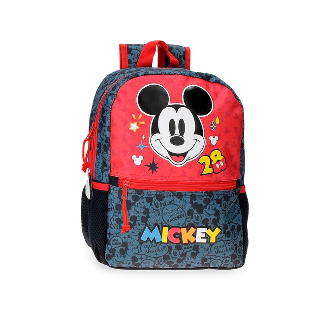 Imagem 0 de Mochila Disney Mickey Get Moving 32cm com Bolso Frontal