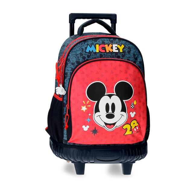 Imagem 0 de Mochila de Duas Rodas Mickey Get Moving de Dois Compartimentos