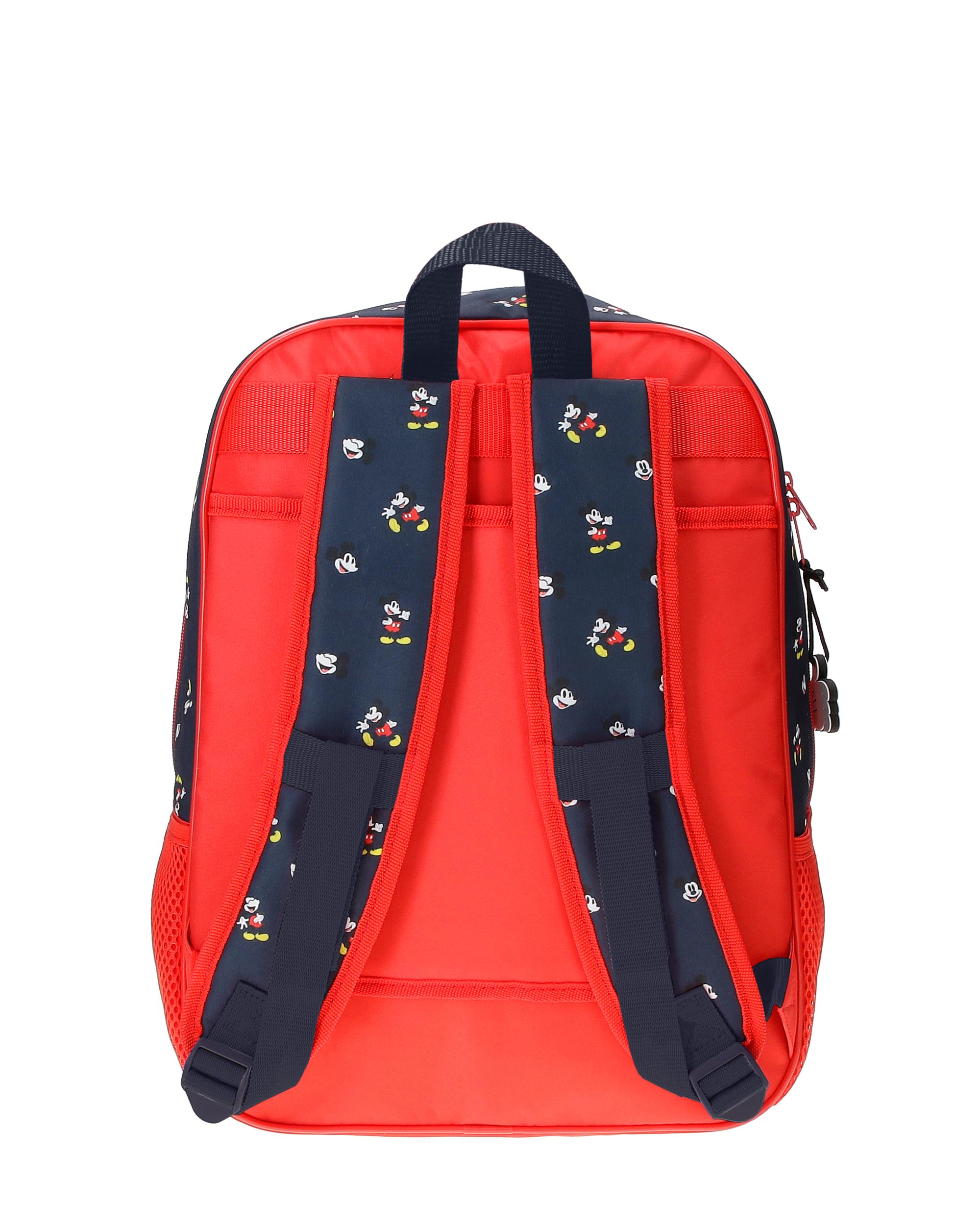 Mochila Escolar Mickey Mouse Fashion 38cm Multicolor-3
