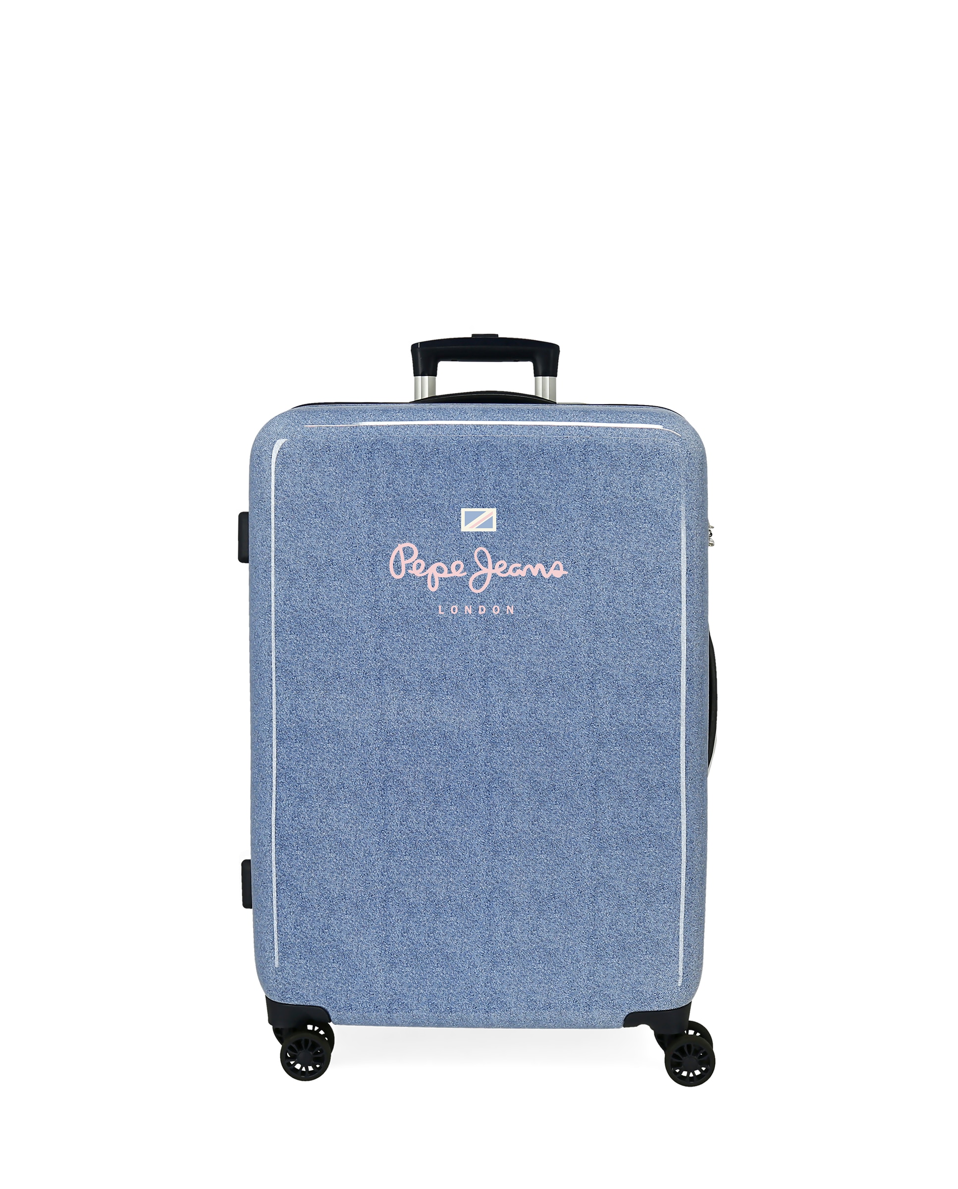 Trolley Infantil Médio Lena Rígido 70L Azul-1