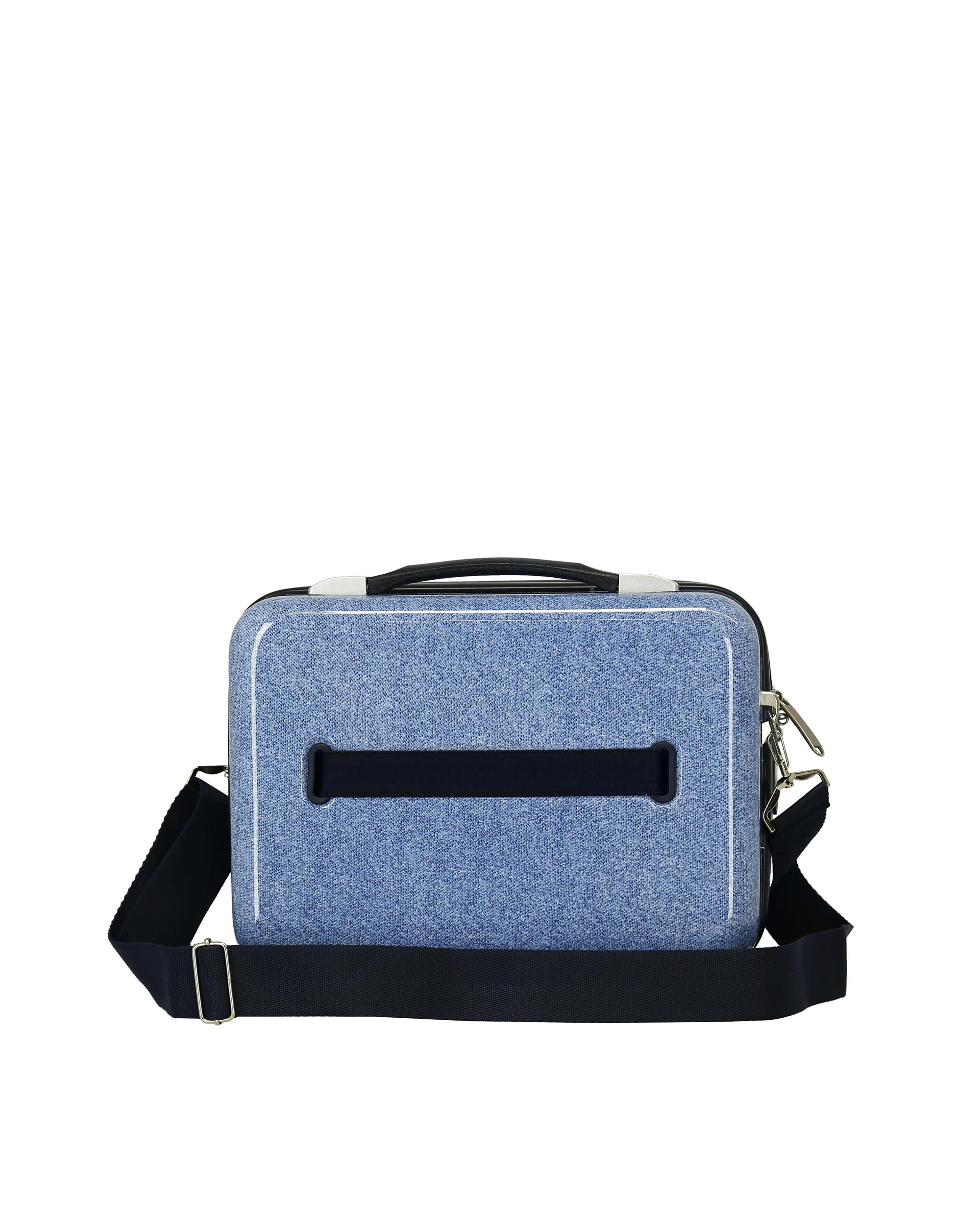 Necessaire Adaptável a Trolley Lena Rígido com Capacidade de 9 L Azul-3