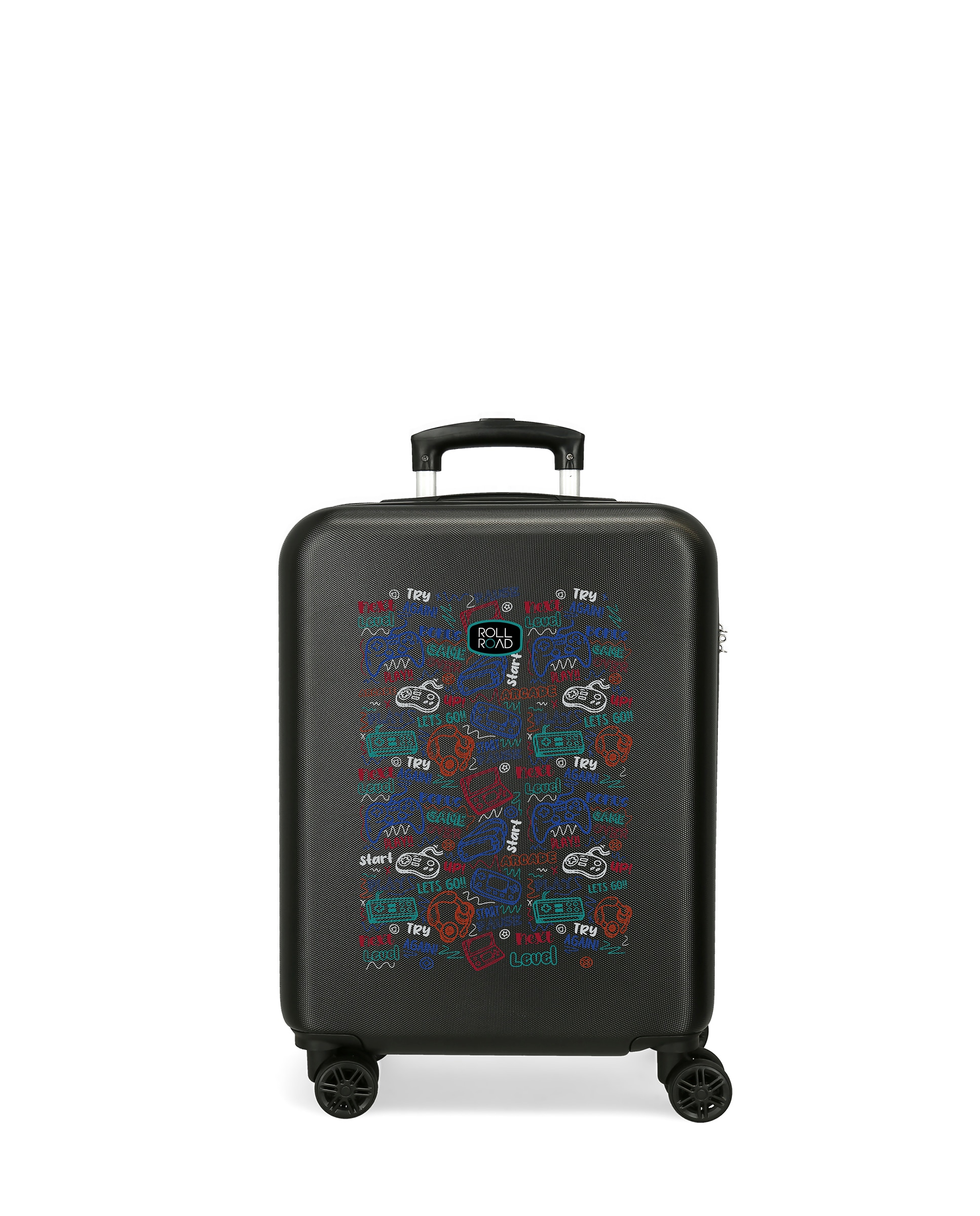 Mala de Cabine Next Level Rígida com Capacidade de 35l Preto-1