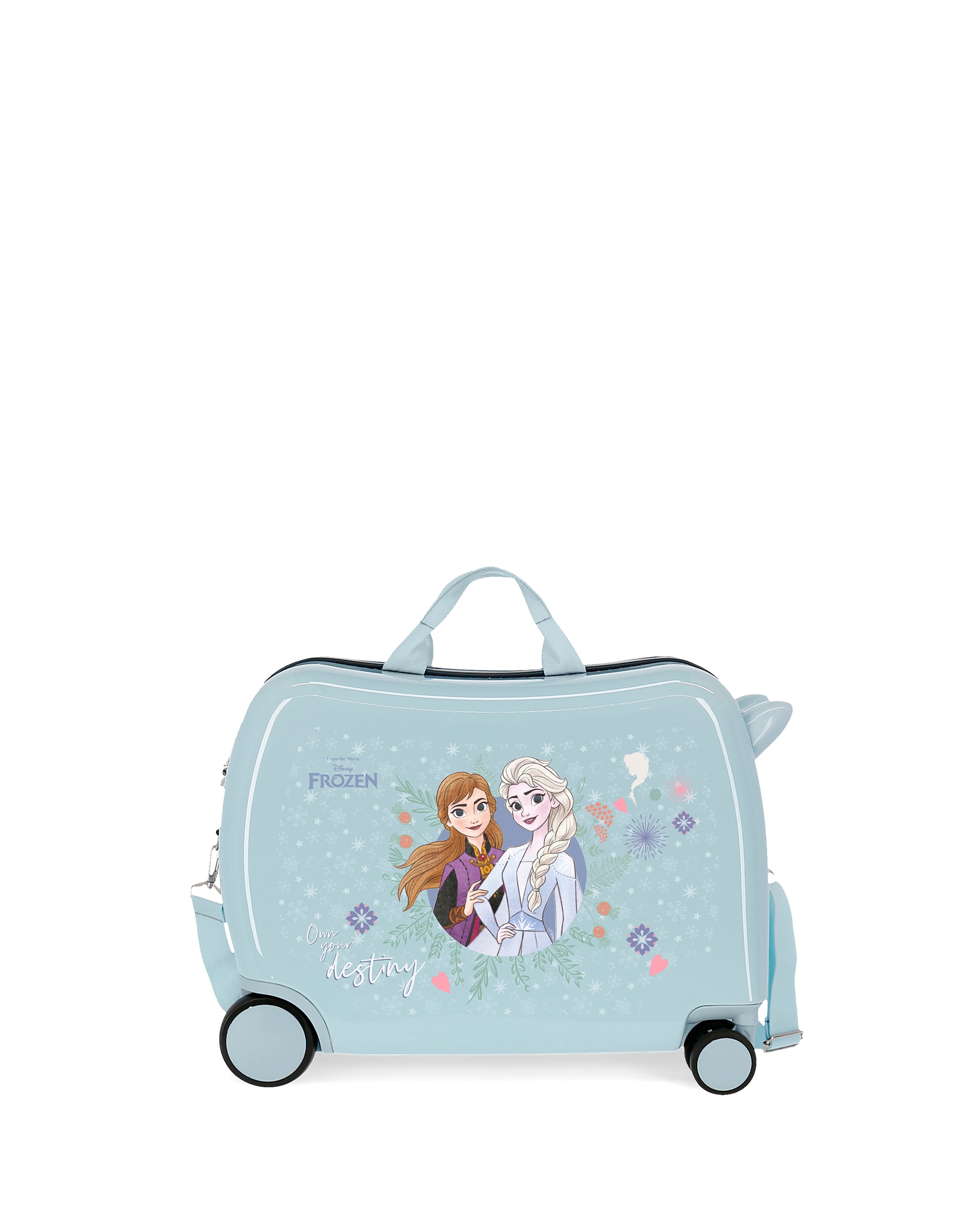 Mala Infantil Frozen Own Your Destiny Rígida com Capacidade de 34l Azul-1