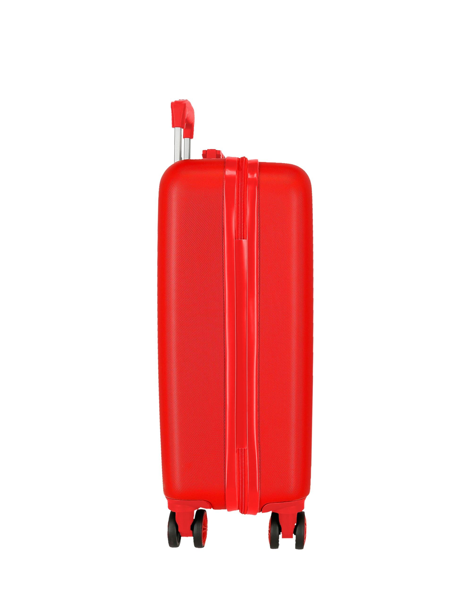 Mala de Cabine 55cm Marvel Spiderman Protector Abs com Capacidade de 41,8l Vermelho-4