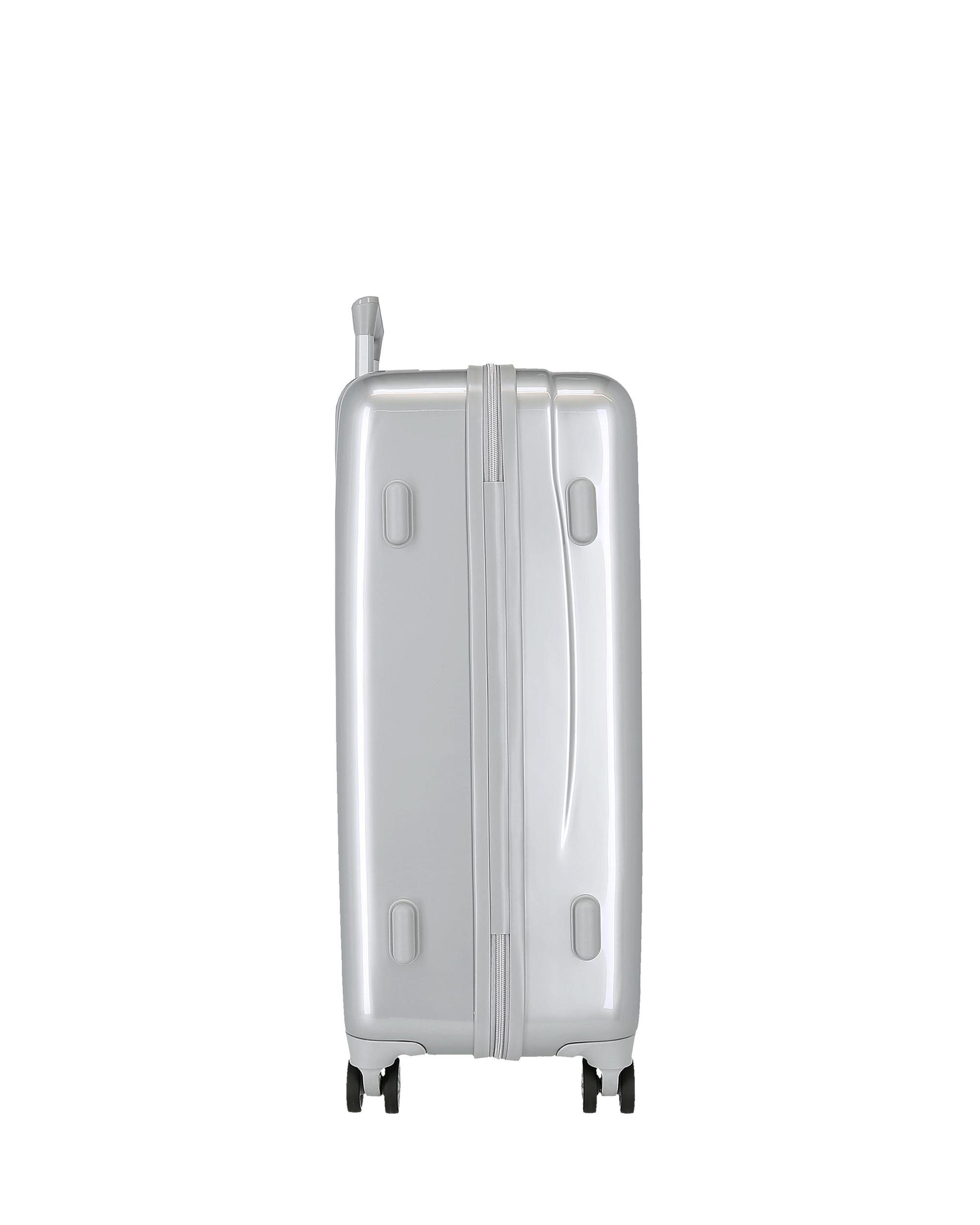 Mala Média Mickey Rígida 65 Cm com Capacidade de 70l em Prateado Cinzento-4