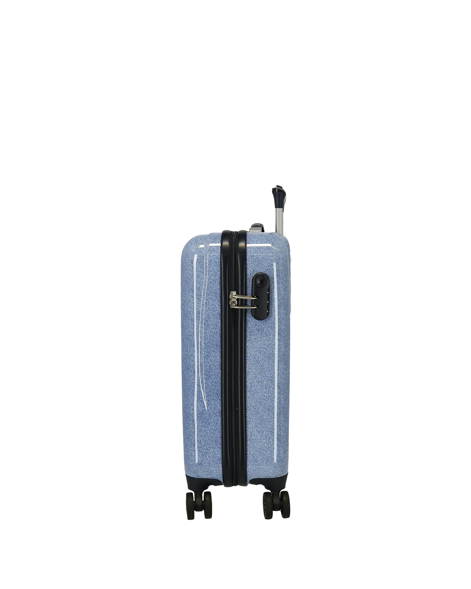 Mala de Cabine Minnie Style Rígida com Capacidade de 34l Azul-2