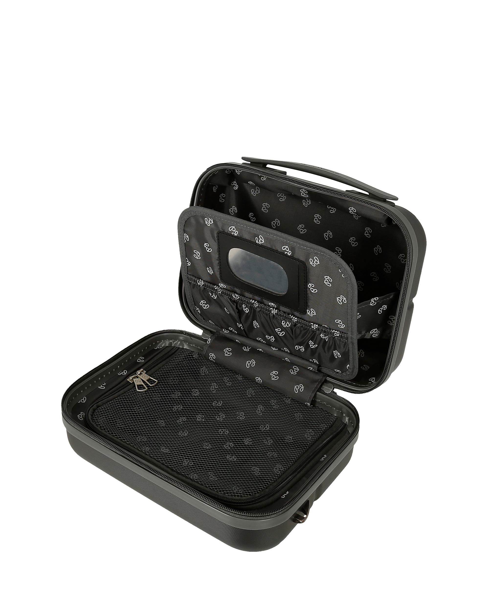 Necessaire Abs Adaptável Accent com Capacidade de 9l Preto-5