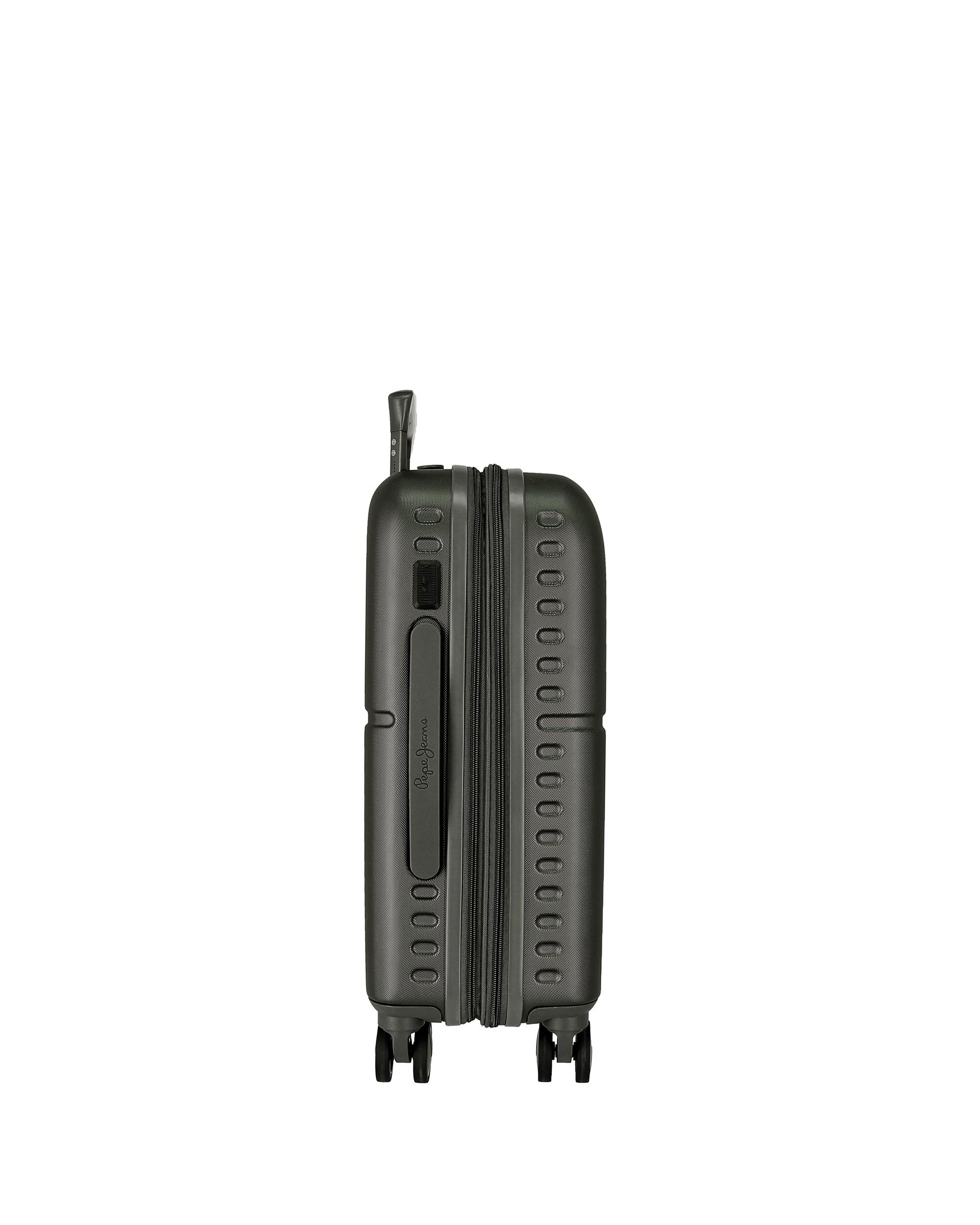 Mala de Cabine Accent Rígida Expansível com Capacidade de 37l Preto-2
