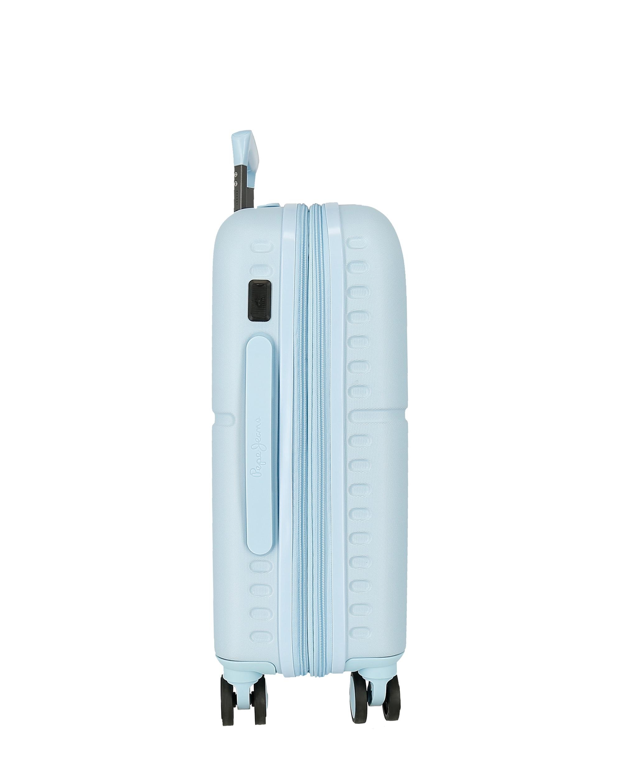 Mala de Cabine Accent Rígida Expansível com Capacidade de 37l Azul-2