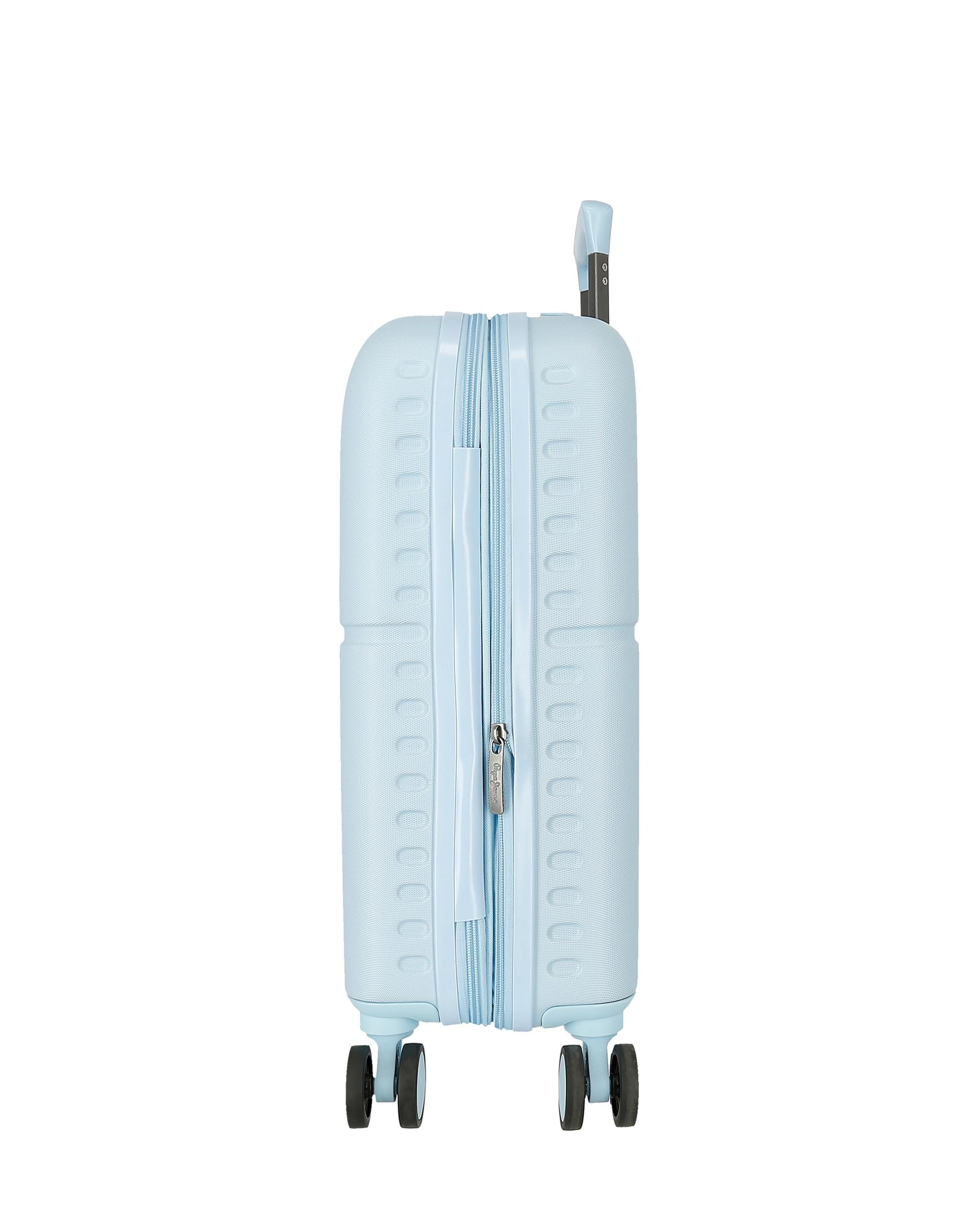 Mala de Cabine Accent Rígida Expansível com Capacidade de 37l Azul-4