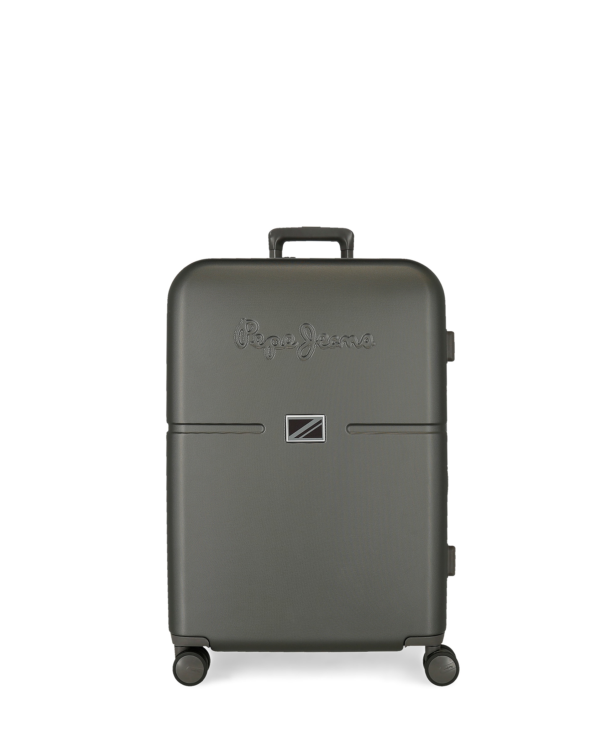 Mala Média Accent Rígida Expansível com Capacidade de 79l Cinzento-escuro-1