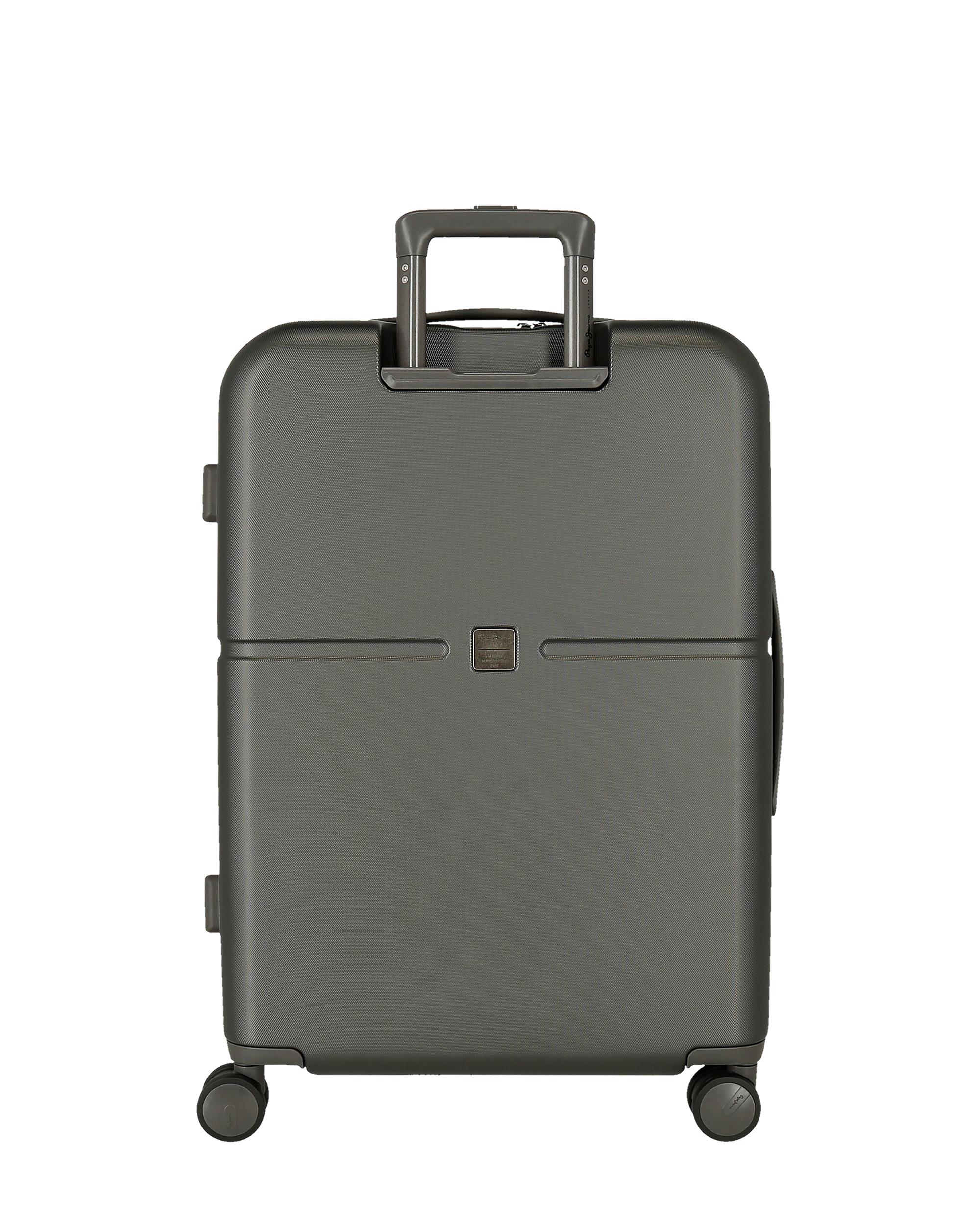 Mala Média Accent Rígida Expansível com Capacidade de 79l Cinzento-escuro-3