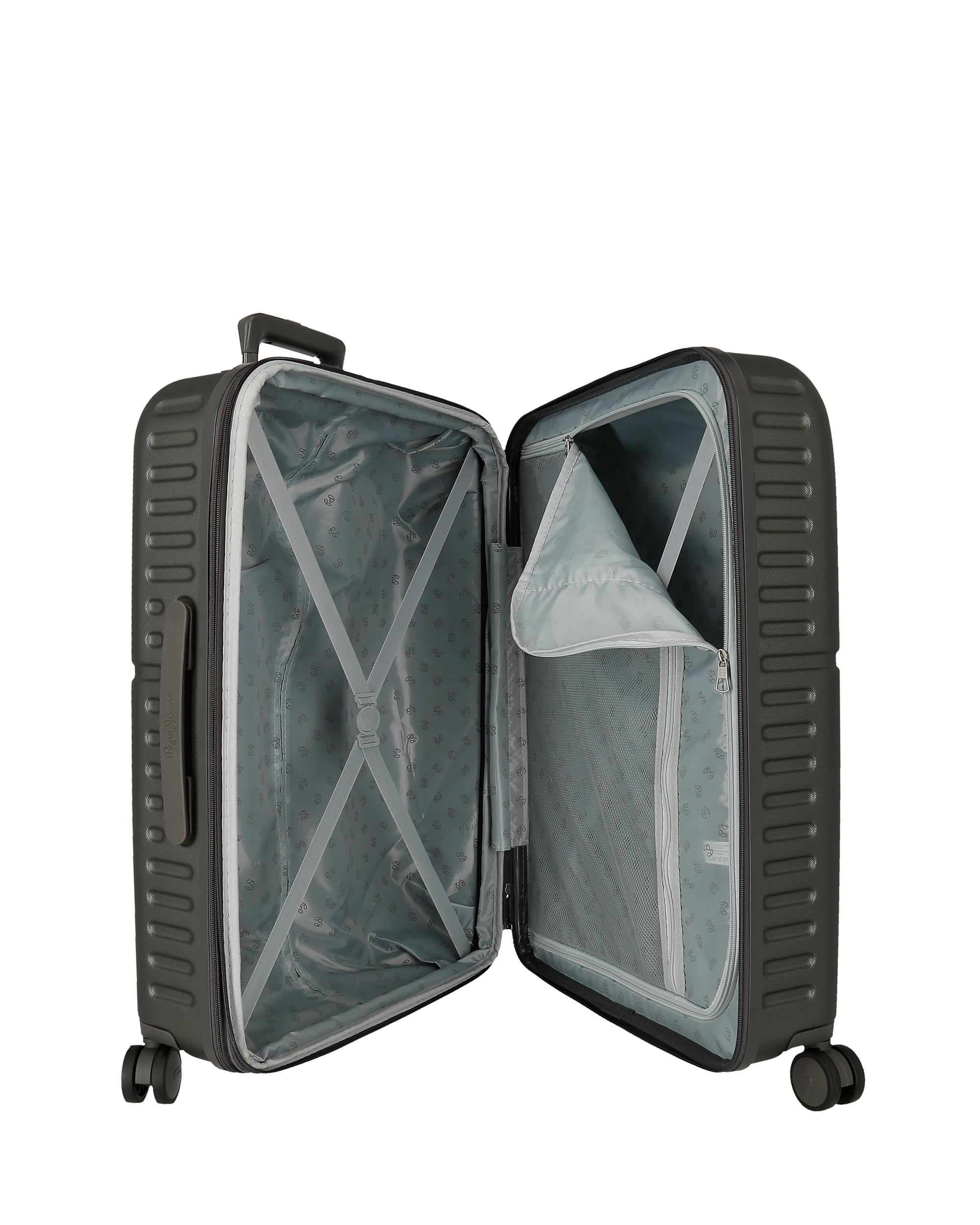 Conjunto de Trolleys Accent (Cabine e Médio) Rígidos 116L Antracite-5